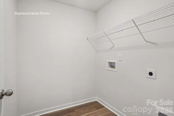 a view of a room that has a window in it