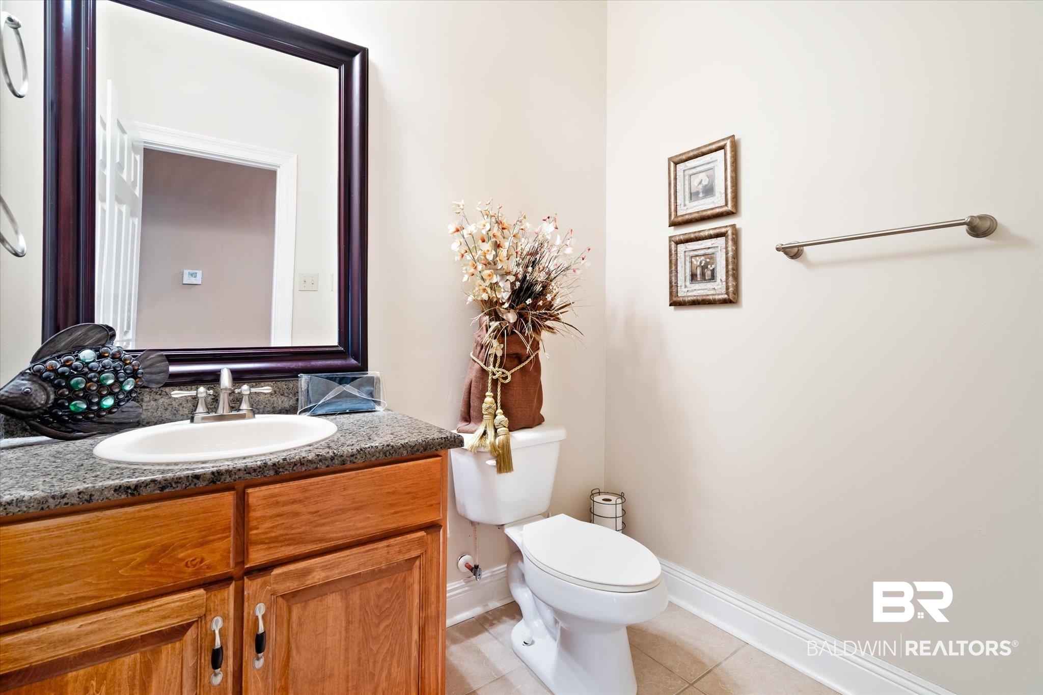 2400 Waterford Road Semmes, AL 36575 - Photo 21 of 30 Bathroom featuring tile patterned floors and vanity