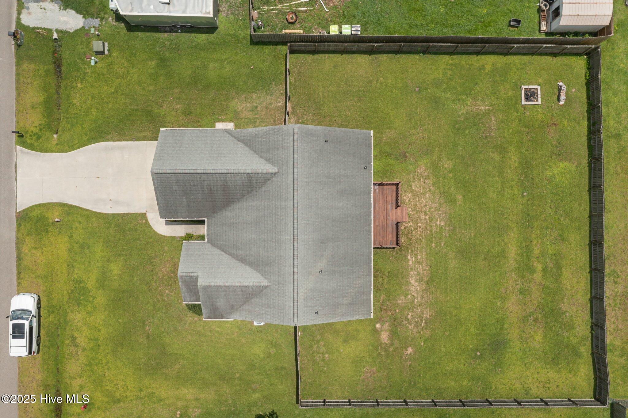 308 Springcreek Court Hubert, NC 28539 - Photo 40 of 50 Aerial House Yard