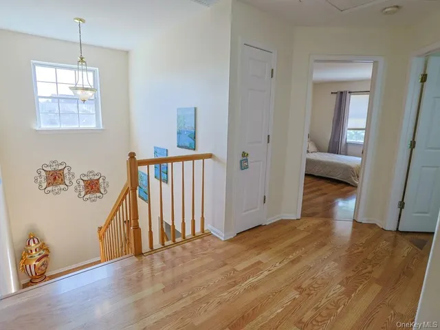 a view of livingroom with furniture and wooden floor