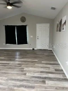 a view of room and window