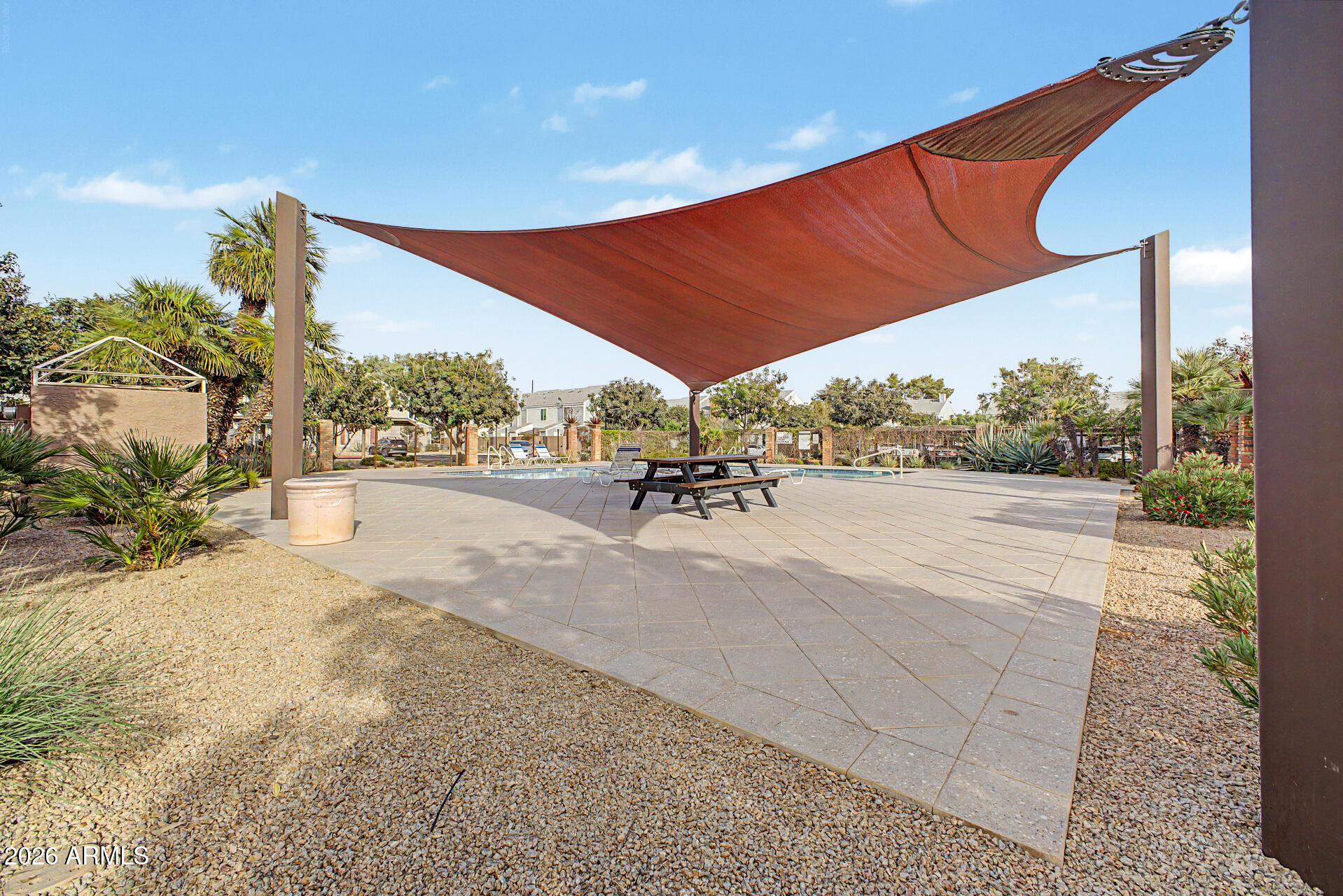 1601 North Saba Street, Unit 301 Chandler, AZ 85225 - Photo 31 of 35 a outdoor view with a sitting space