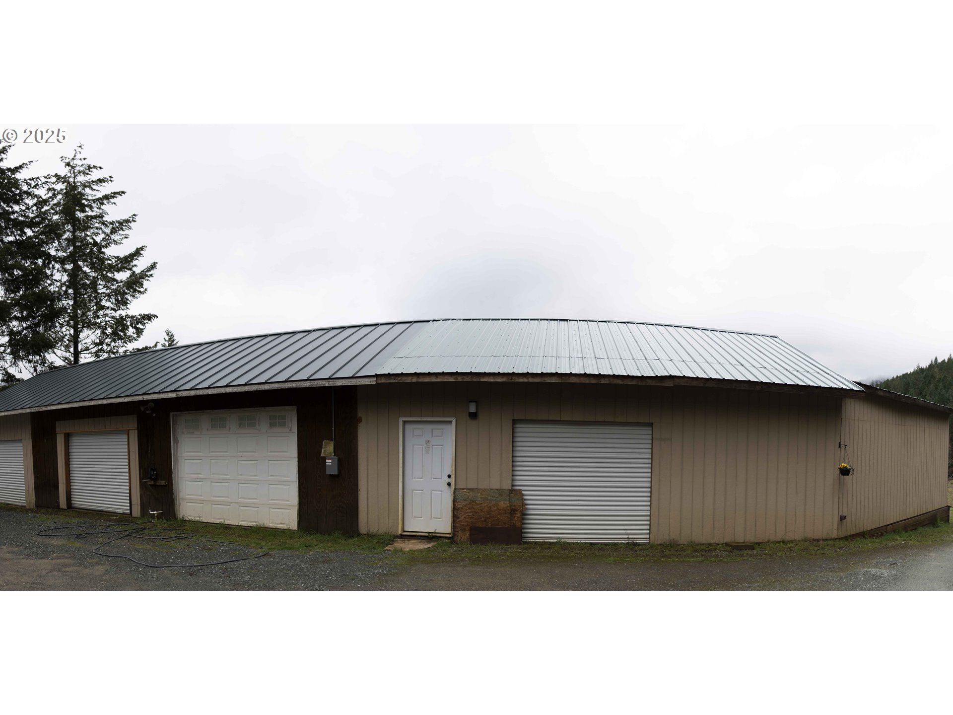 6228 Upper Cow Creek Road Azalea, OR 97410 - Photo 38 of 47 a black white house with a outdoor space