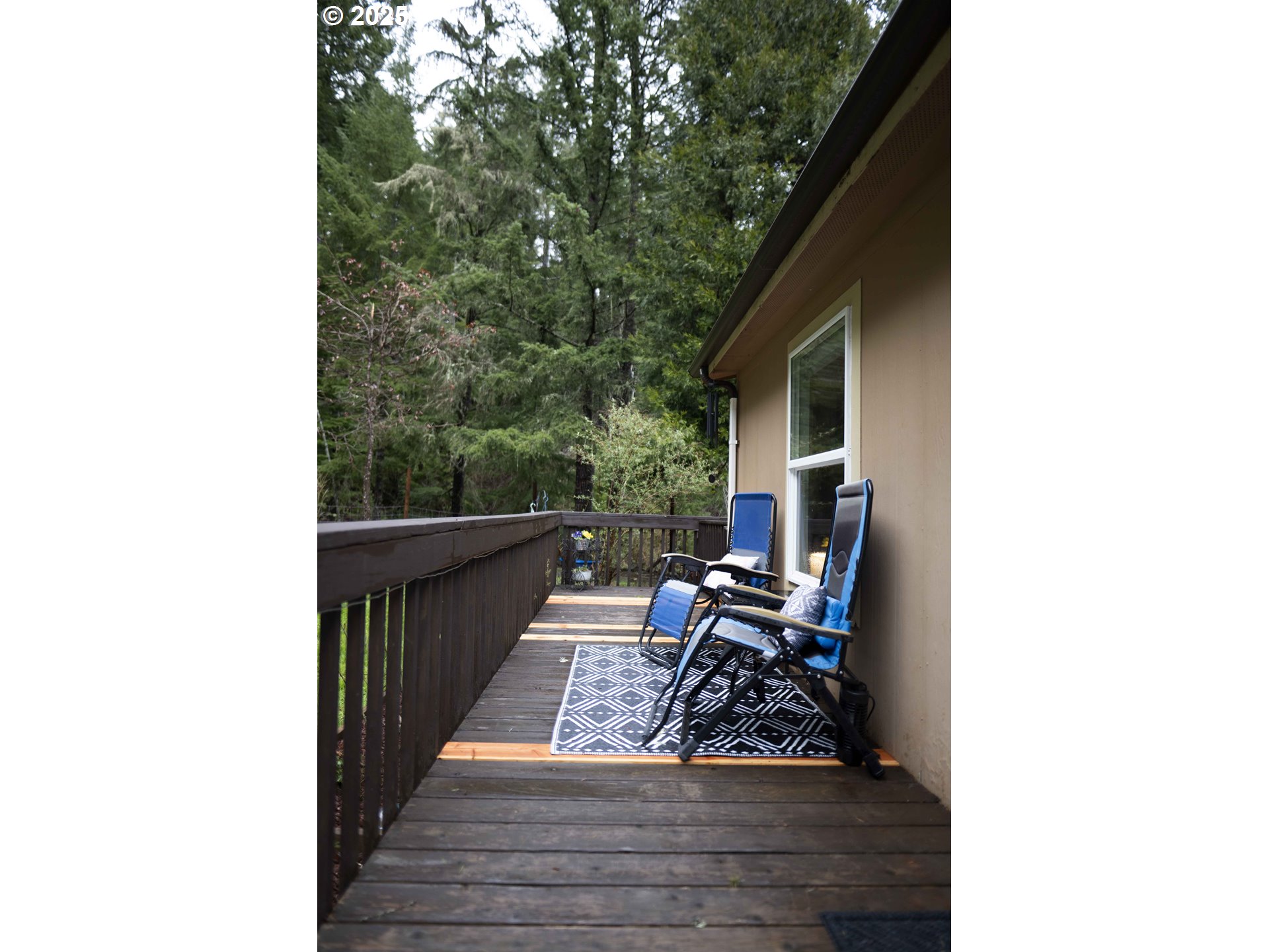 6228 Upper Cow Creek Road Azalea, OR 97410 - Photo 9 of 47 a view of a patio in back of house