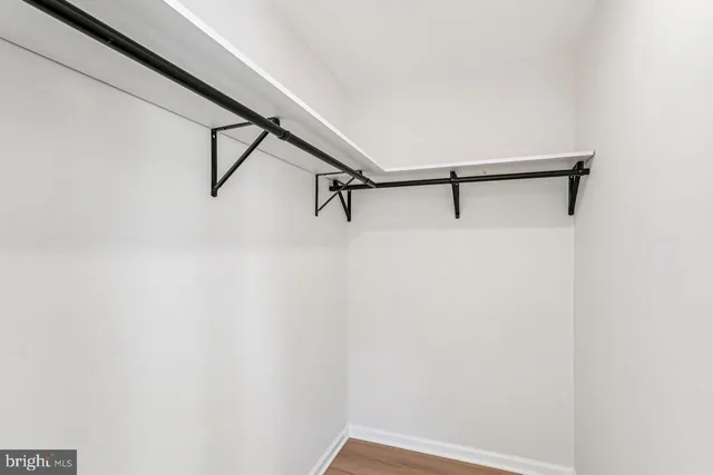 a view of a rack on the wall