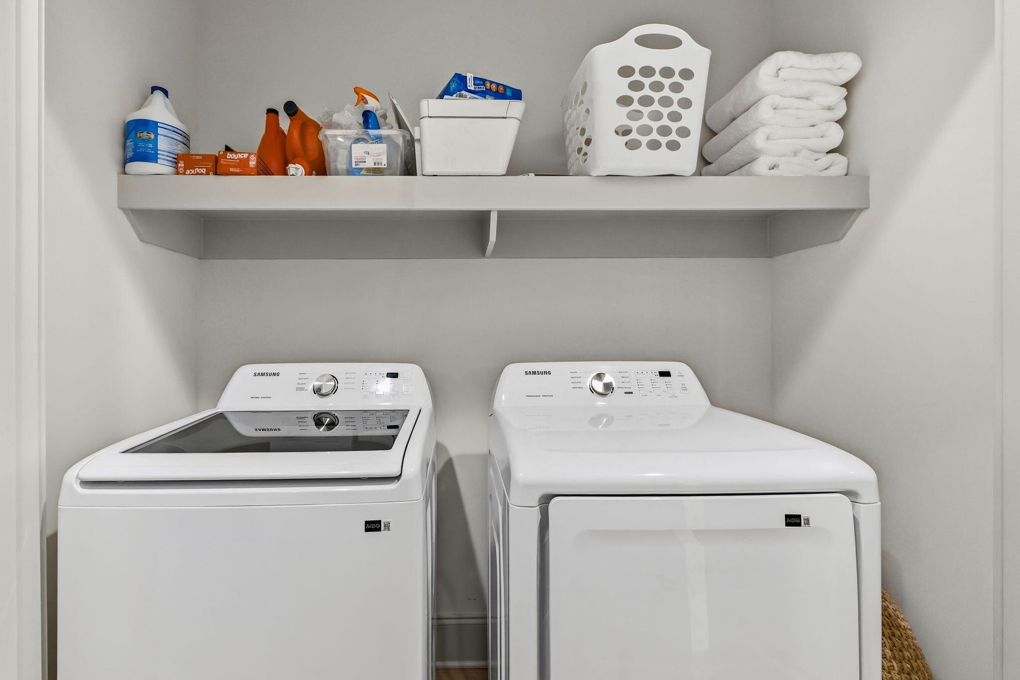 45 Golden Bell Court, Unit 45C Inlet Beach, FL 32461 - Photo 30 of 43 a utility room with dryer and washer