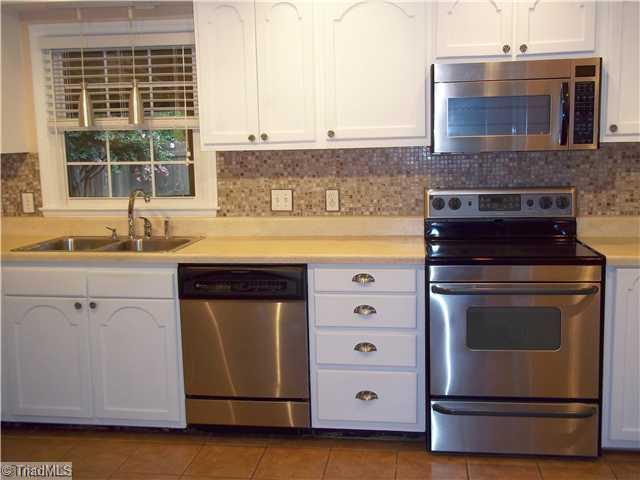 1829 D Johnson Street High Point, NC 27262 - Photo 8 of 14 Kitchen. Talk about upgrades. Look at the stainless steel appliances!!