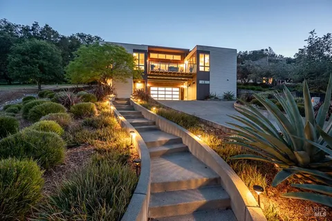 a view of a house with balcony