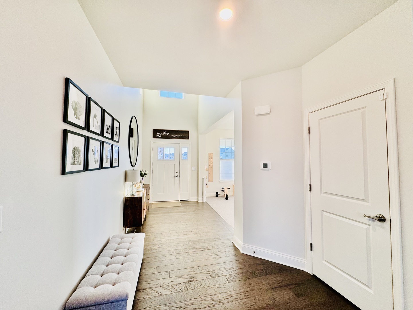 3626 Edelweiss Road Elgin, IL 60124 - Photo 2 of 28 a view of an entryway with wooden floor