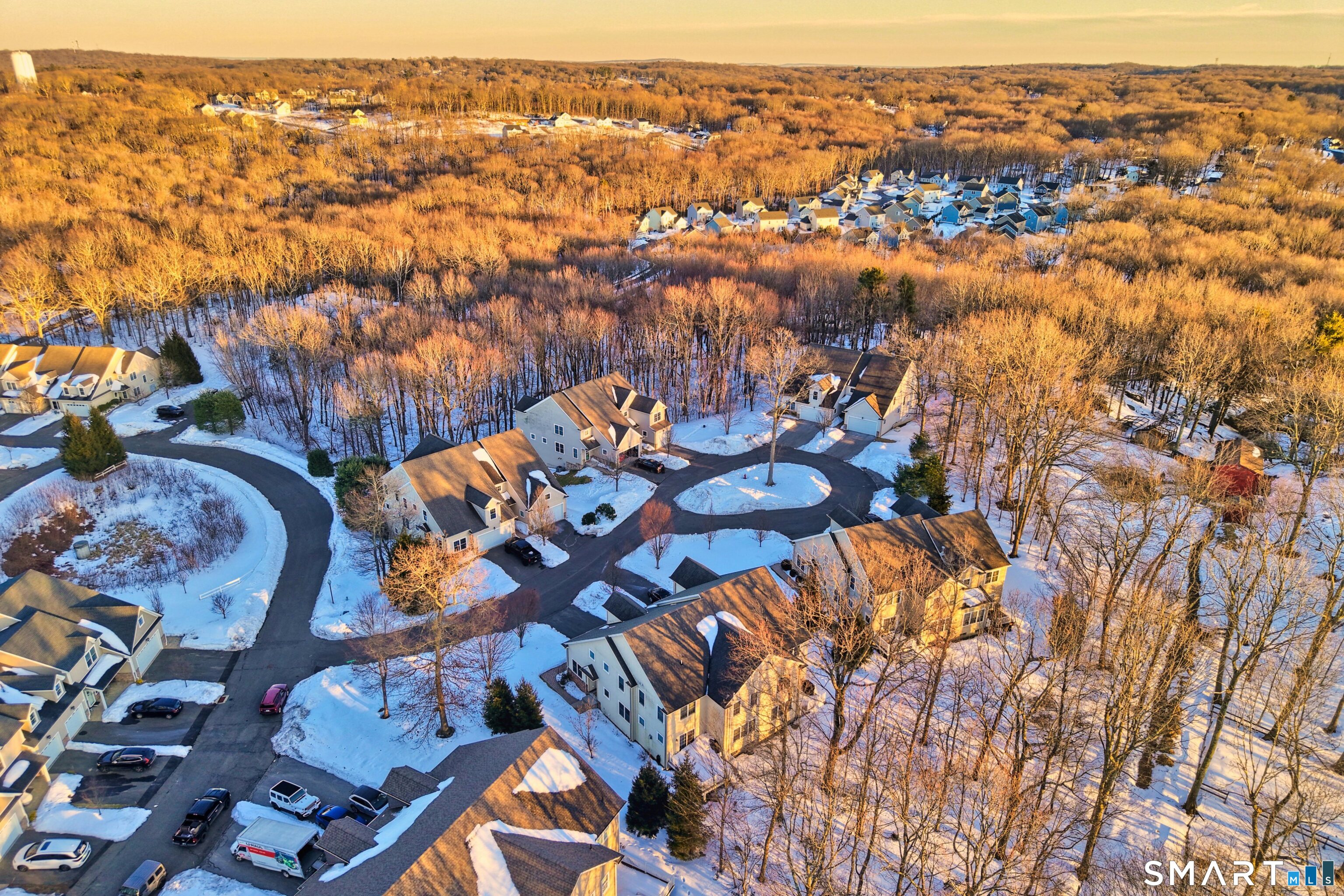 101 Turtlebrook Lane, Unit 101 Bristol, CT 06010 - Photo 15 of 48 an aerial view of multiple house