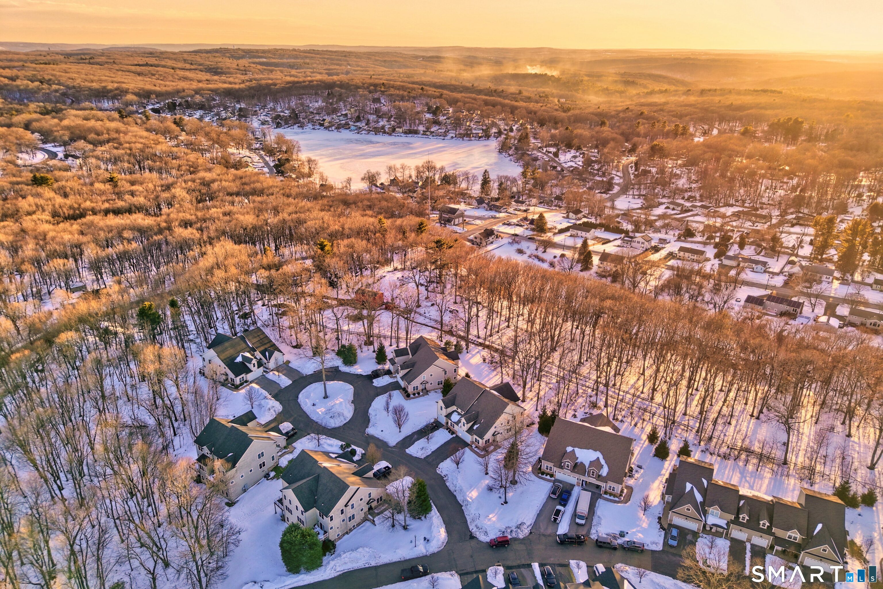 101 Turtlebrook Lane, Unit 101 Bristol, CT 06010 - Photo 47 of 48 an aerial view of multiple house