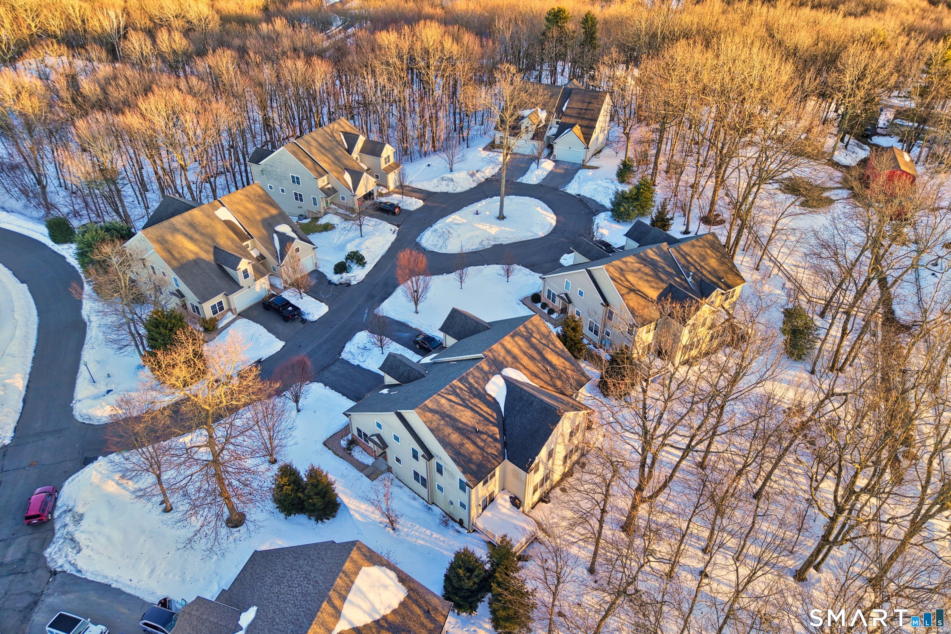 101 Turtlebrook Lane, Unit 101 Bristol, CT 06010 - Photo 48 of 48 an aerial view of a house with outdoor space