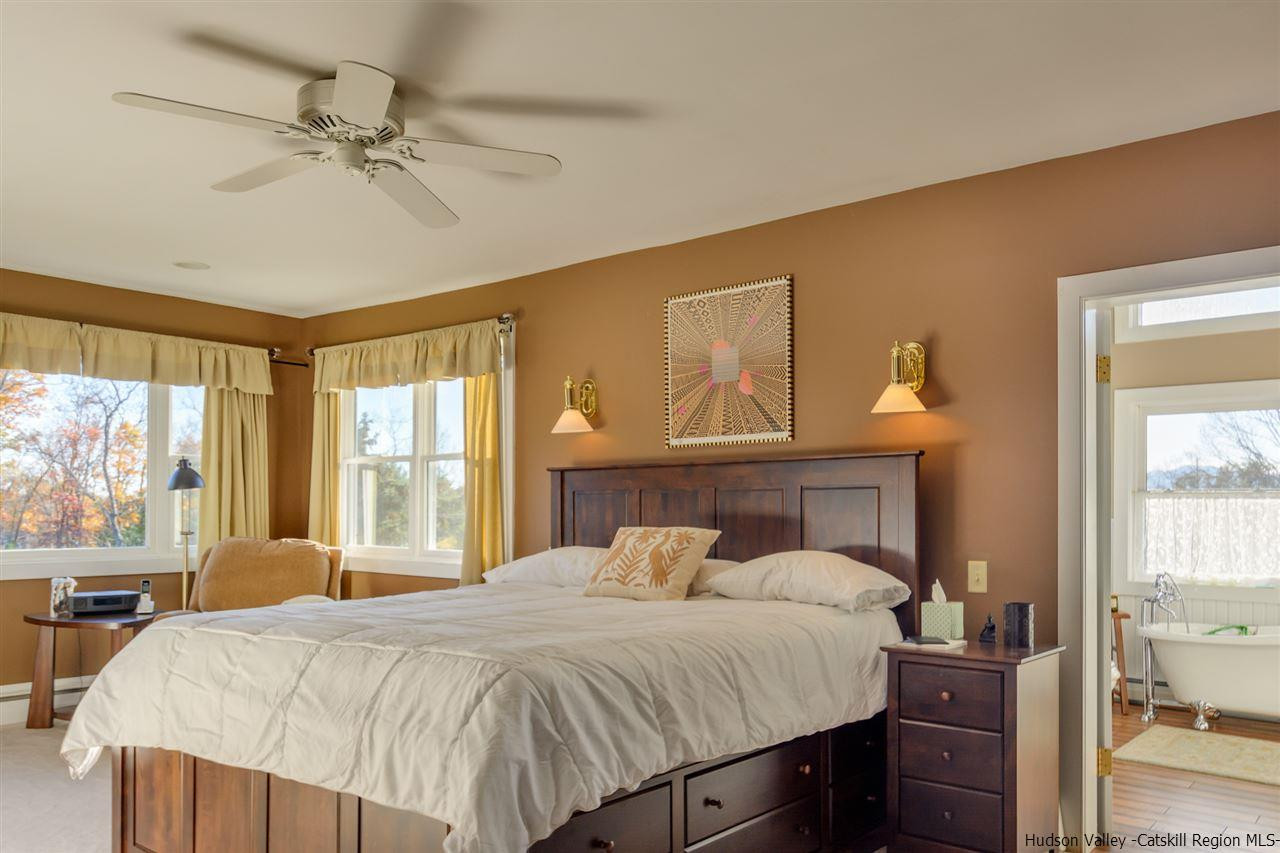 11 Sherman Road Woodstock, NY 12498 - Photo 9 of 19 a bedroom with a bed and a window