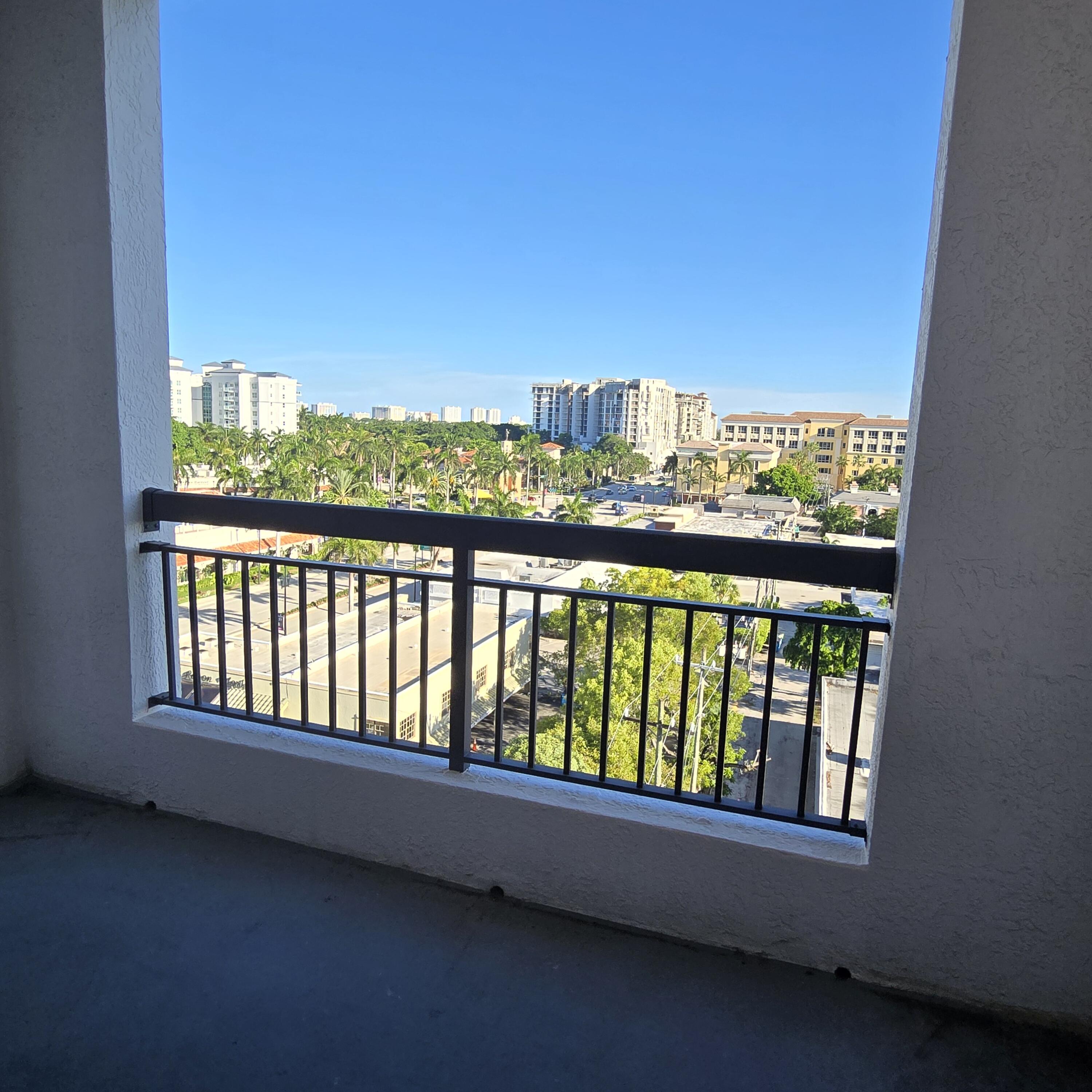 233 South Federal Highway, Unit 721 Boca Raton, FL 33432 - Photo 16 of 50 a view of a balcony with an outdoor space