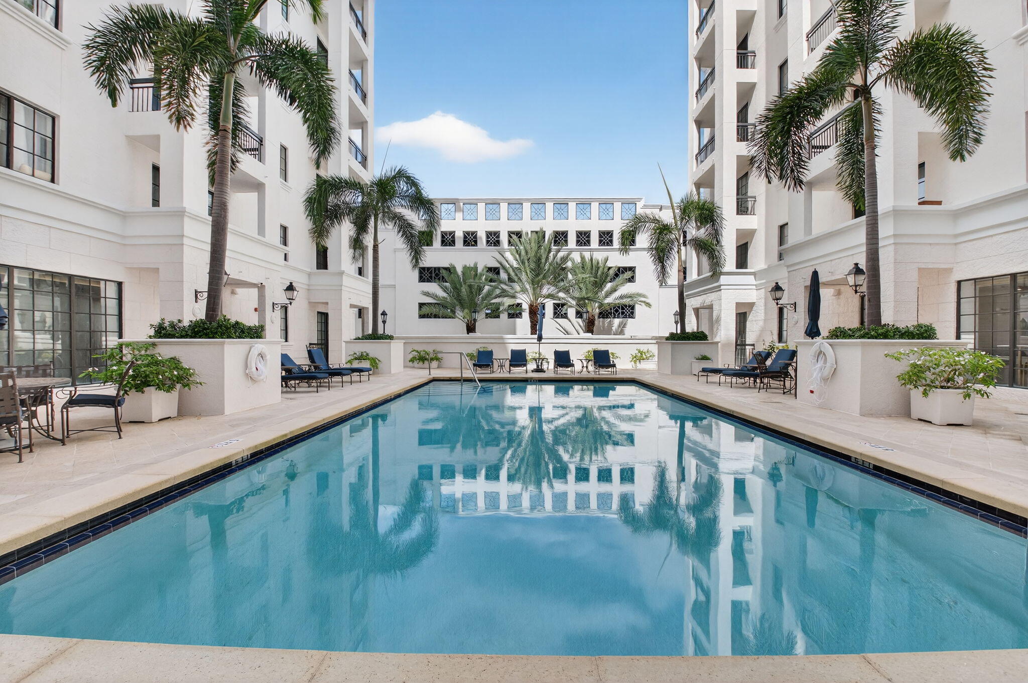 233 South Federal Highway, Unit 721 Boca Raton, FL 33432 - Photo 27 of 50 a view of swimming pool with outdoor seating