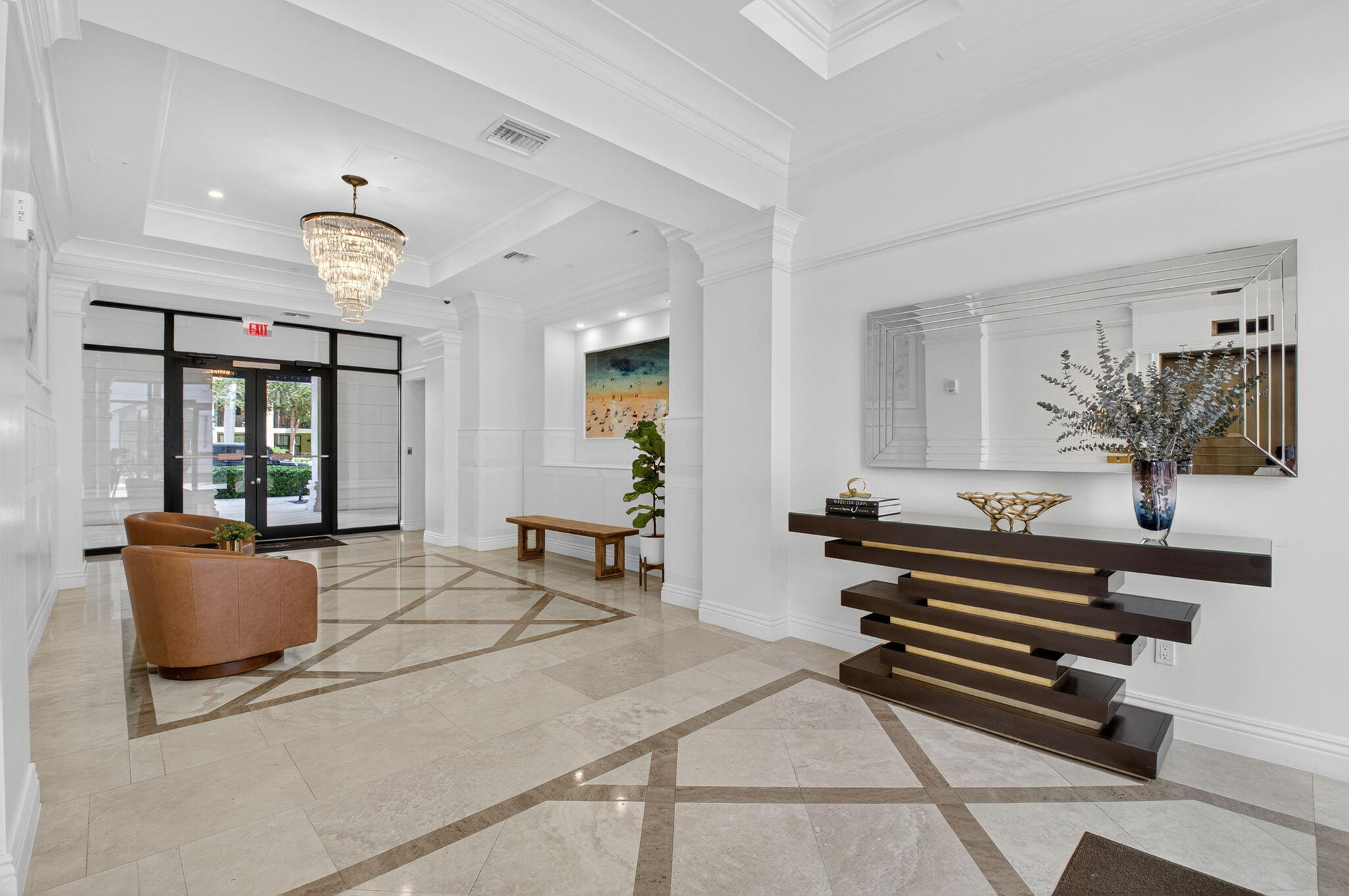 233 South Federal Highway, Unit 721 Boca Raton, FL 33432 - Photo 38 of 50 a living room with furniture and wooden floor
