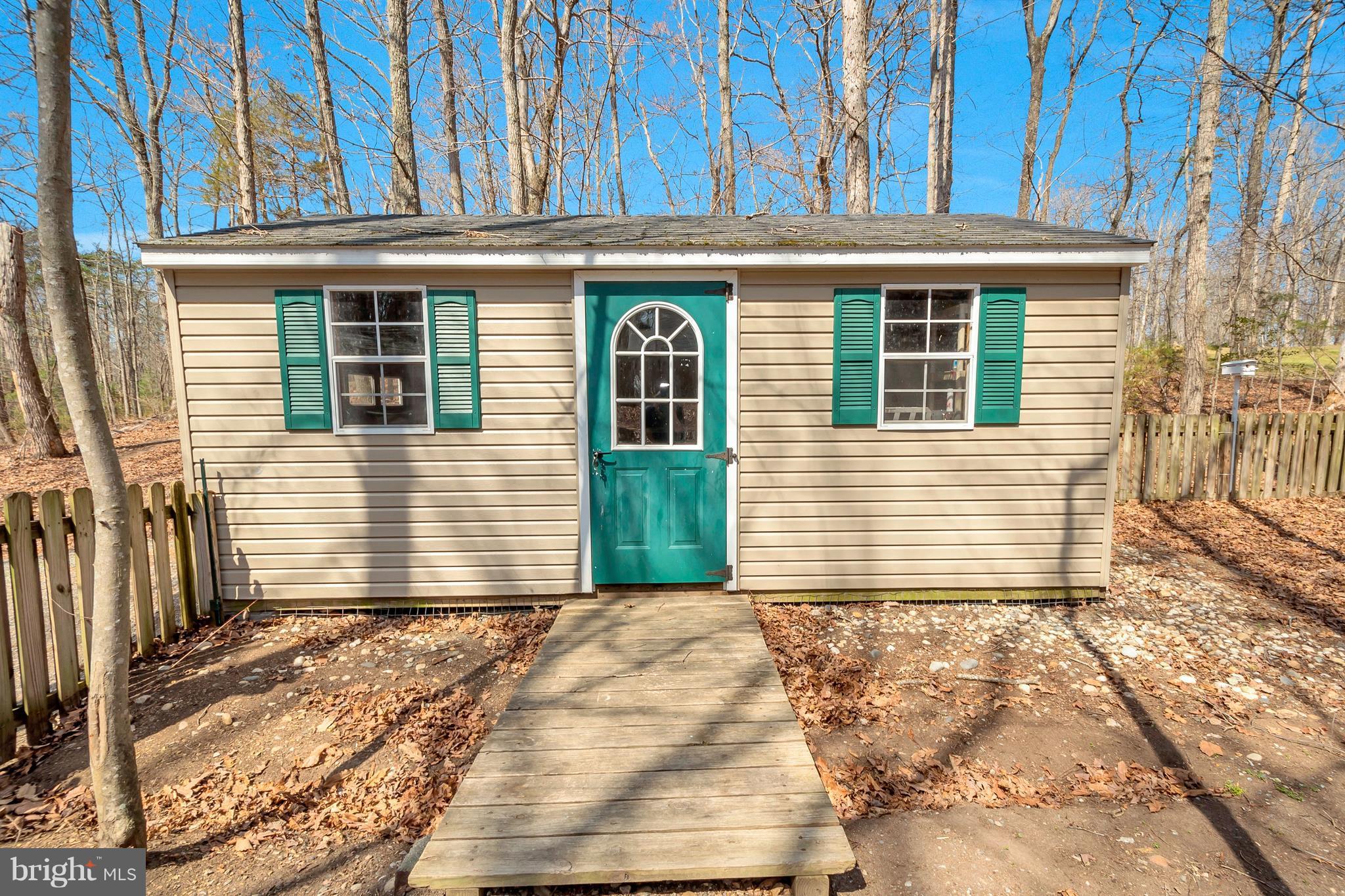 29482 Secretariat Road Ruther Glen, VA 22546 - Photo 19 of 27 Garage/Shed #2 Front view (12X20)