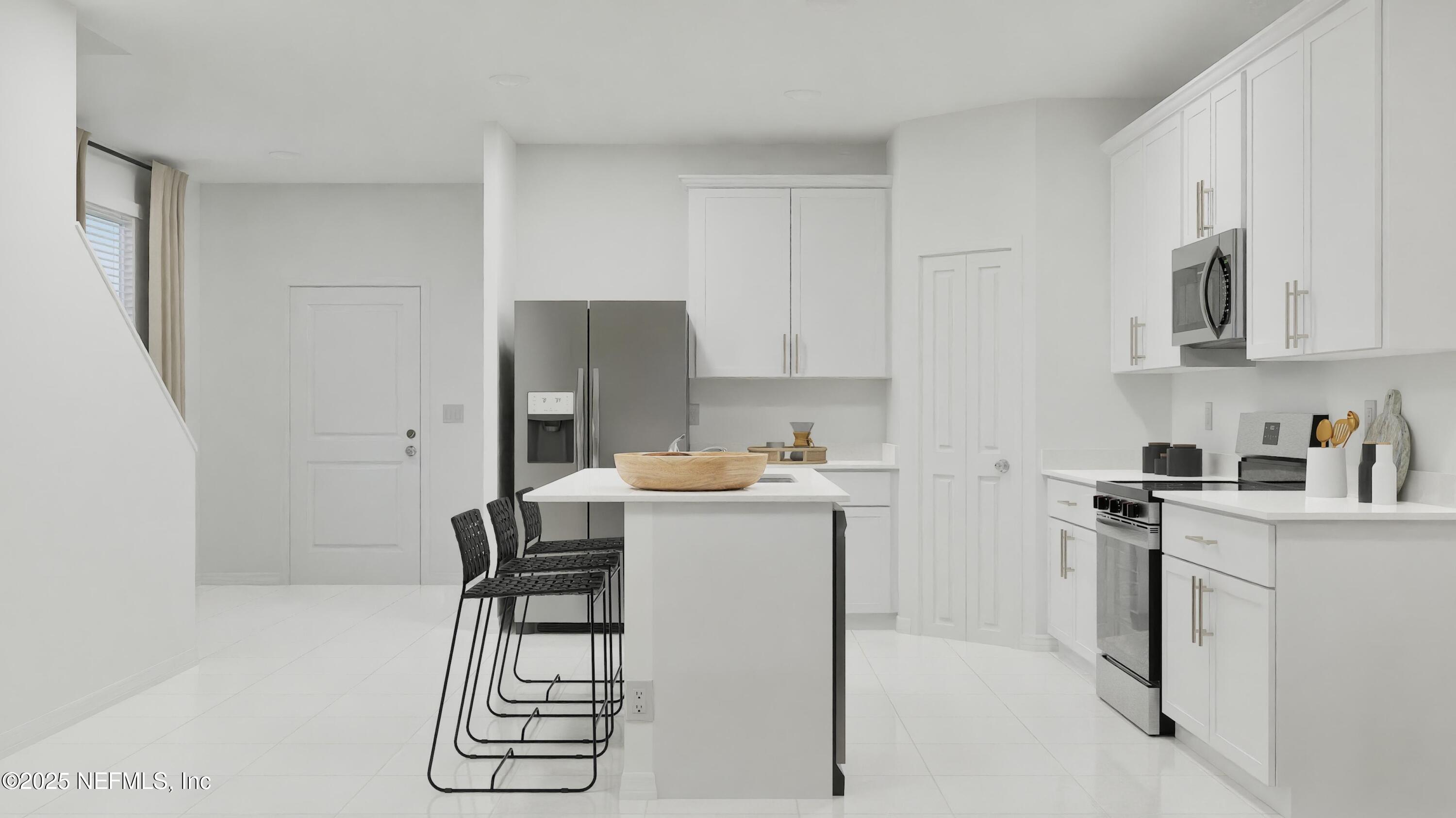 3963 Mid Century Street Jacksonville, FL 32217 - Photo 14 of 22 a view of kitchen with sink and refrigerator