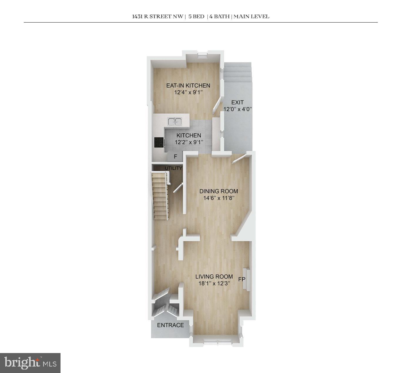 1431 R Street Northwest Washington, DC 20009 - Photo 35 of 37