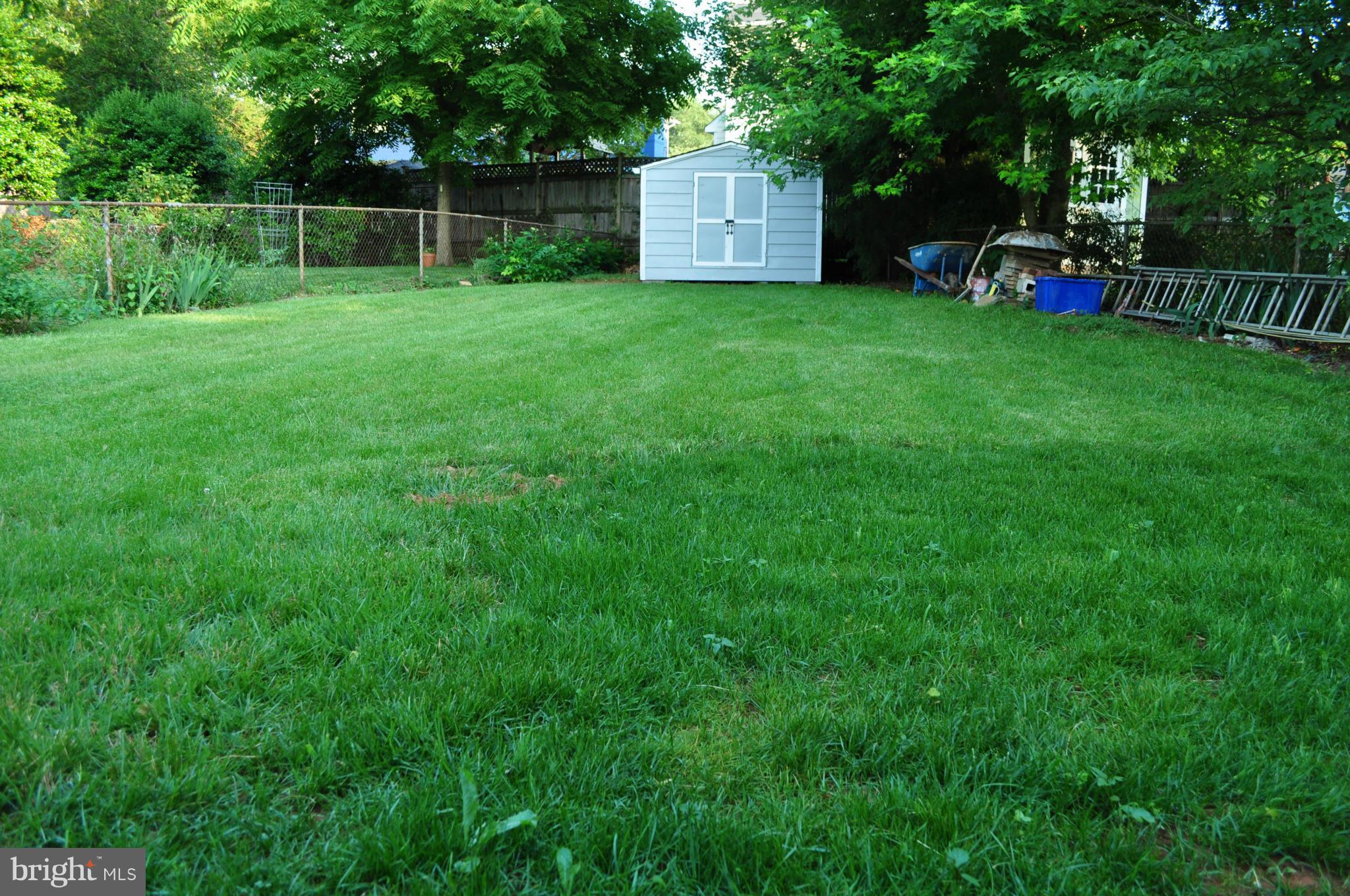 8738 Ridge Road Bethesda, MD 20817 - Photo 23 of 30 a view of a garden with a slide