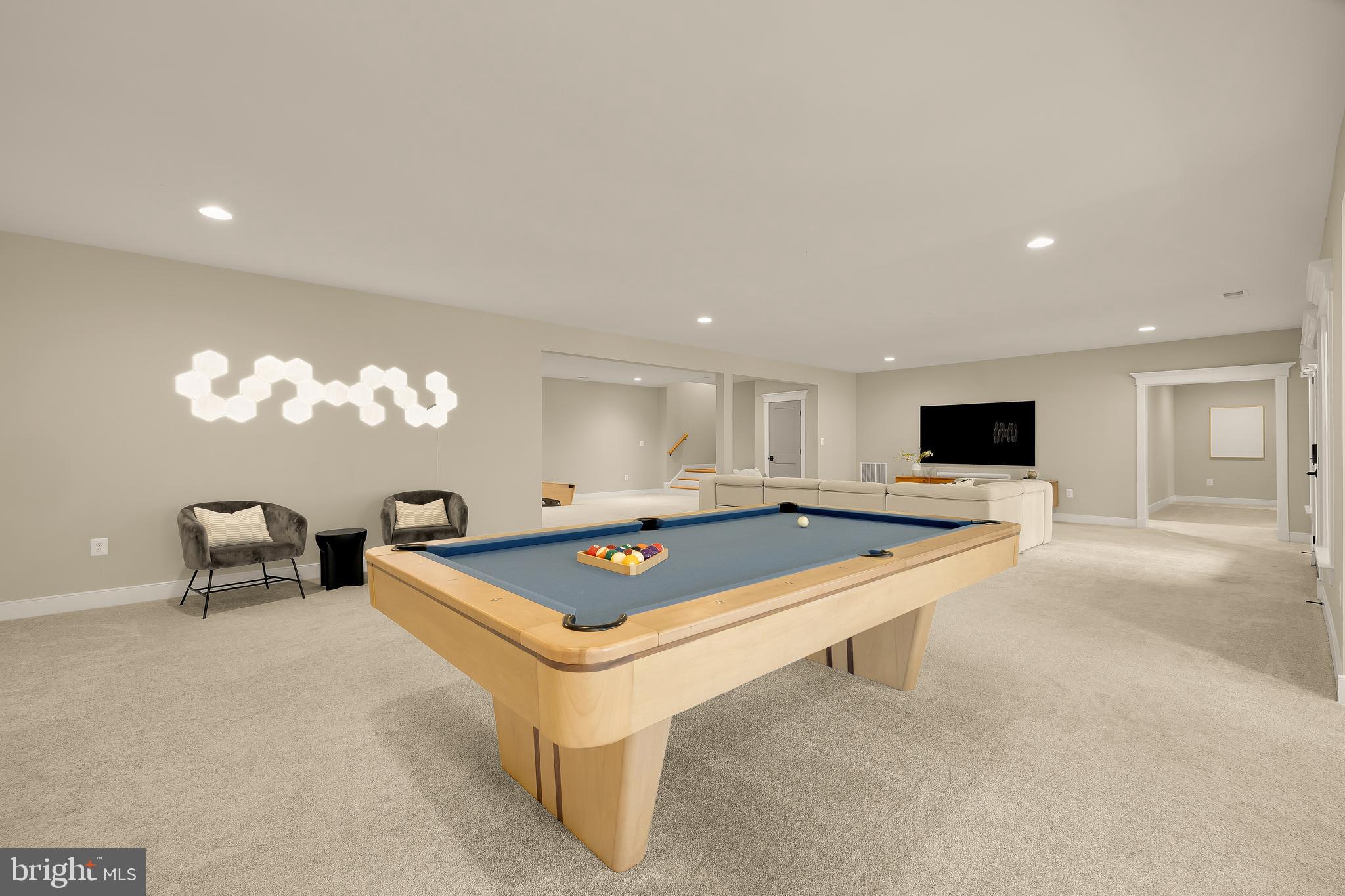 12650 Popes Head Road Clifton, VA 20124 - Photo 48 of 69 a room with pool table and windows