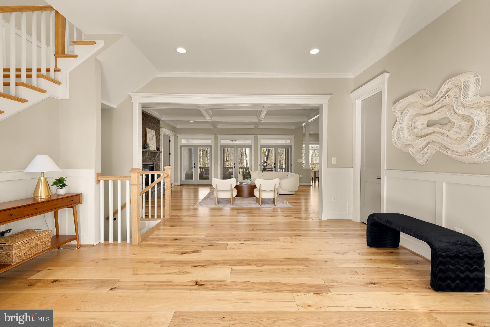 12650 Popes Head Road Clifton, VA 20124 - Photo 5 of 69 a view of a living room and kitchen floor
