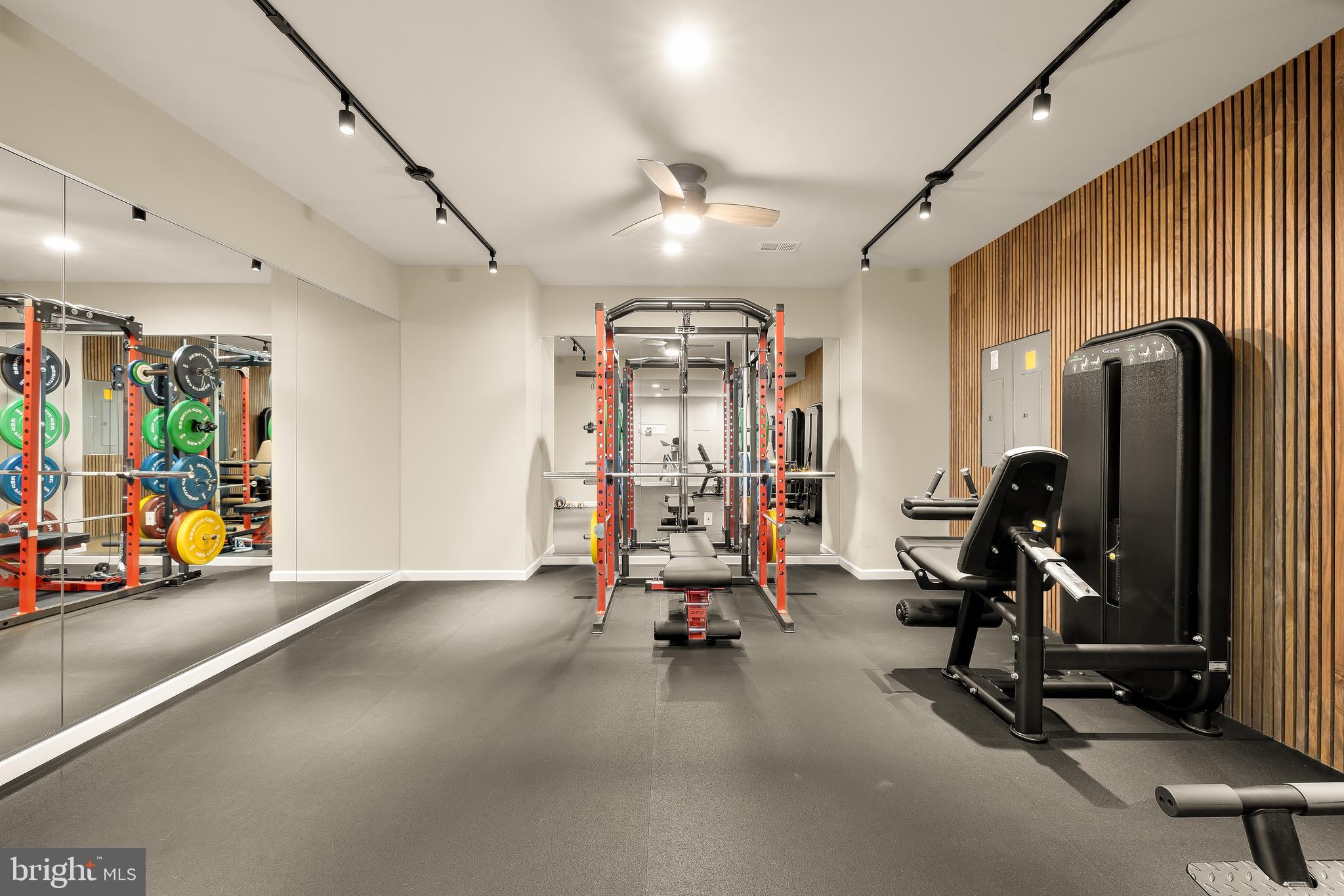 12650 Popes Head Road Clifton, VA 20124 - Photo 54 of 69 a view of a room with gym equipment