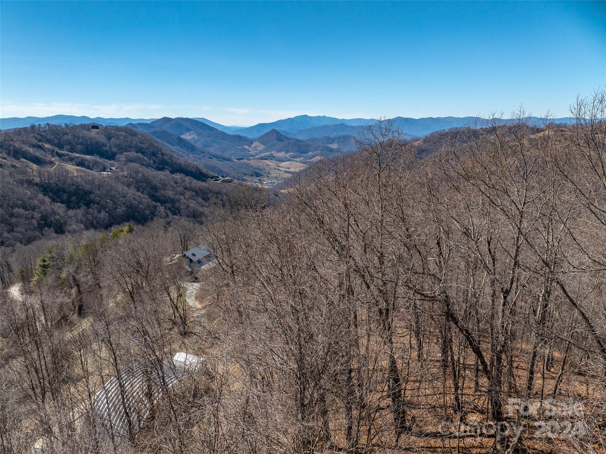 55 Rock House Cove Road Clyde, NC 28721 - Photo 4 of 10 a aerial view of mountain and tree