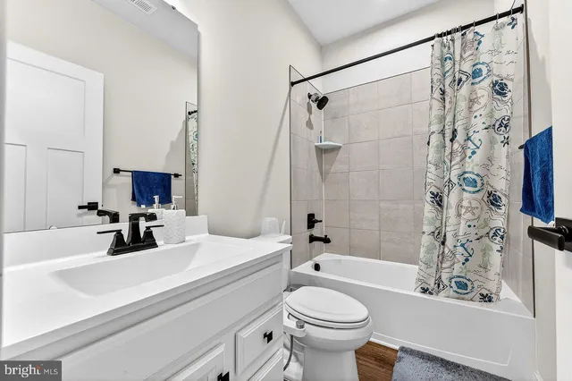 a bathroom with a sink a toilet and a bathtub