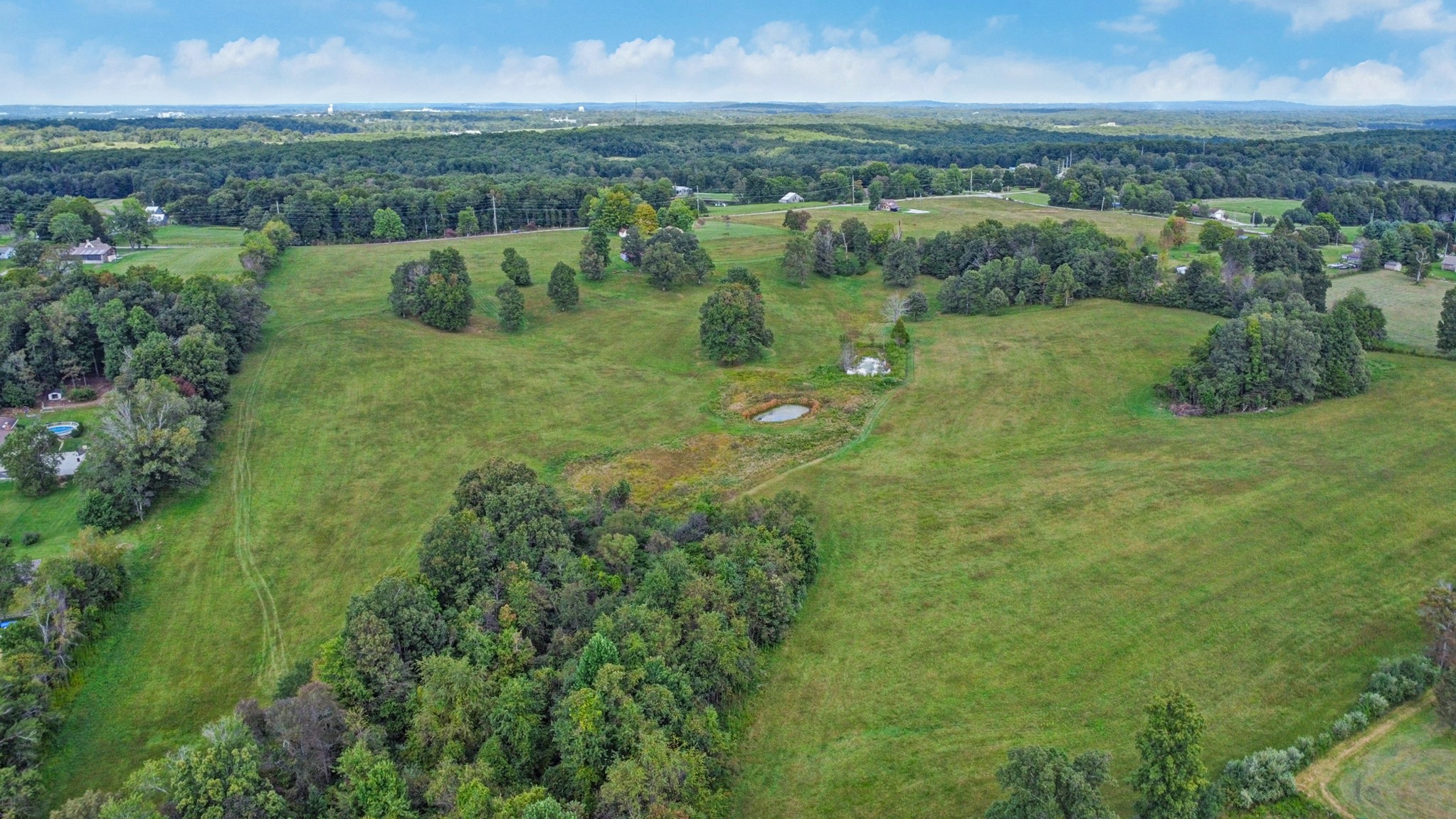 1386 Pigeon Ridge Road Crossville, TN 38572 - Photo 5 of 41 an aerial view of residential houses with outdoor space and trees