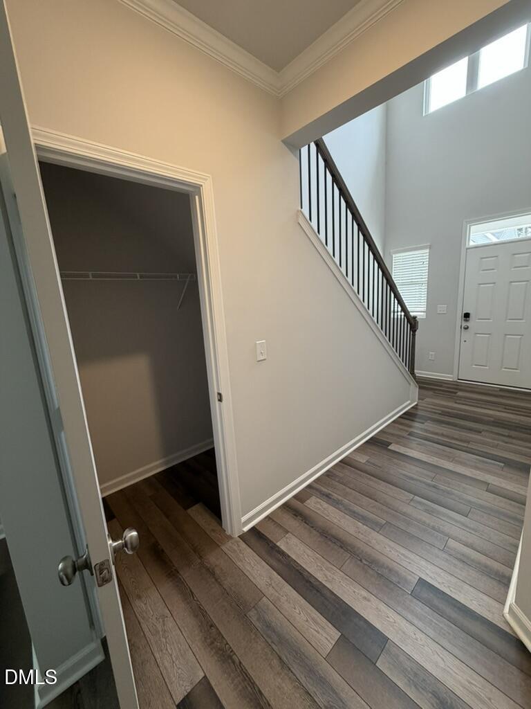 2509 Salt River Lane Raleigh, NC 27616 - Photo 17 of 34 a view of a hallway with staircase