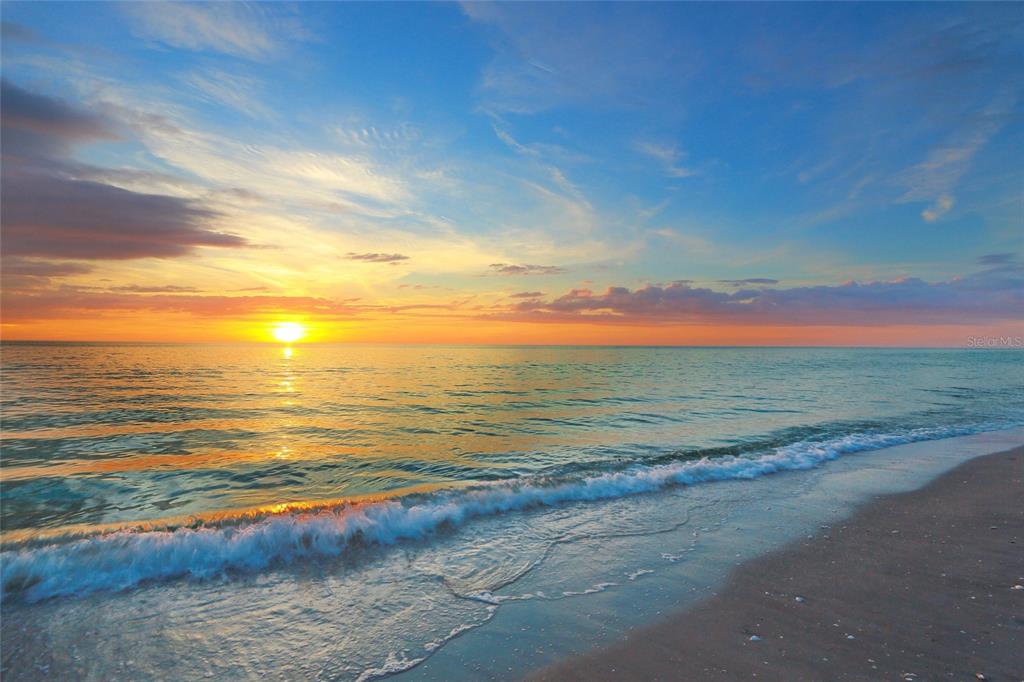 141 North Casey Key Road Nokomis, FL 34275 - Photo 16 of 45 a view of an ocean and beach
