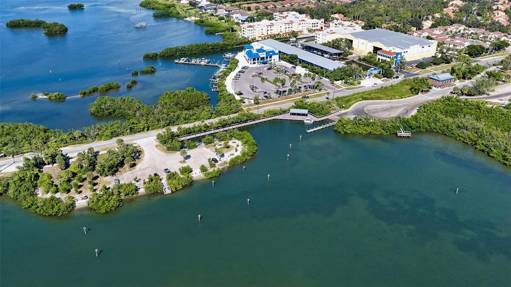 141 North Casey Key Road Nokomis, FL 34275 - Photo 45 of 45 an aerial view of a house with a yard