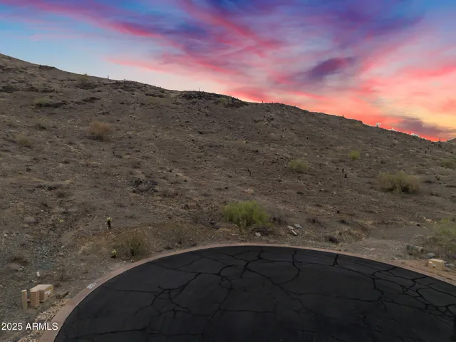 a view of city and mountain
