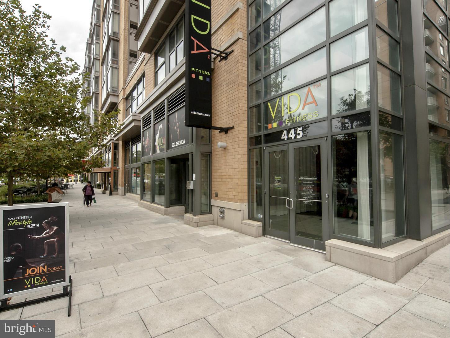 475 K Street Northwest, Unit 720 Washington, DC 20001 - Photo 21 of 23 a view of a building with a outdoor space