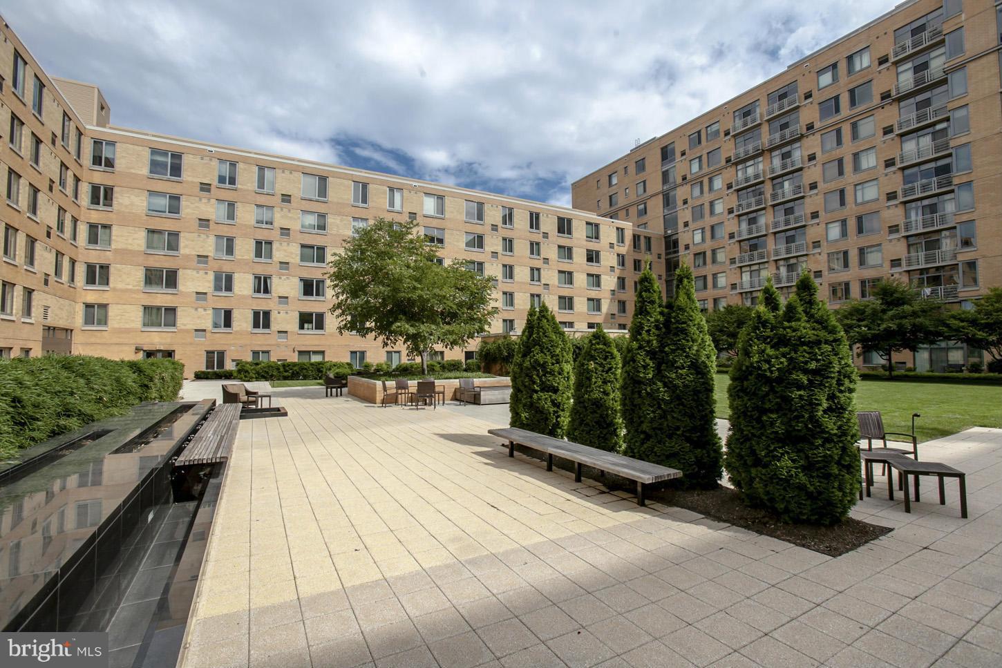 475 K Street Northwest, Unit 720 Washington, DC 20001 - Photo 8 of 23 a view of balcony with seating space and plants