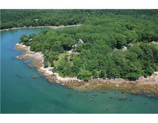 190 Davis Farm Road Deer Isle, ME 04627 - Photo 2 of 9 Aerial View.
