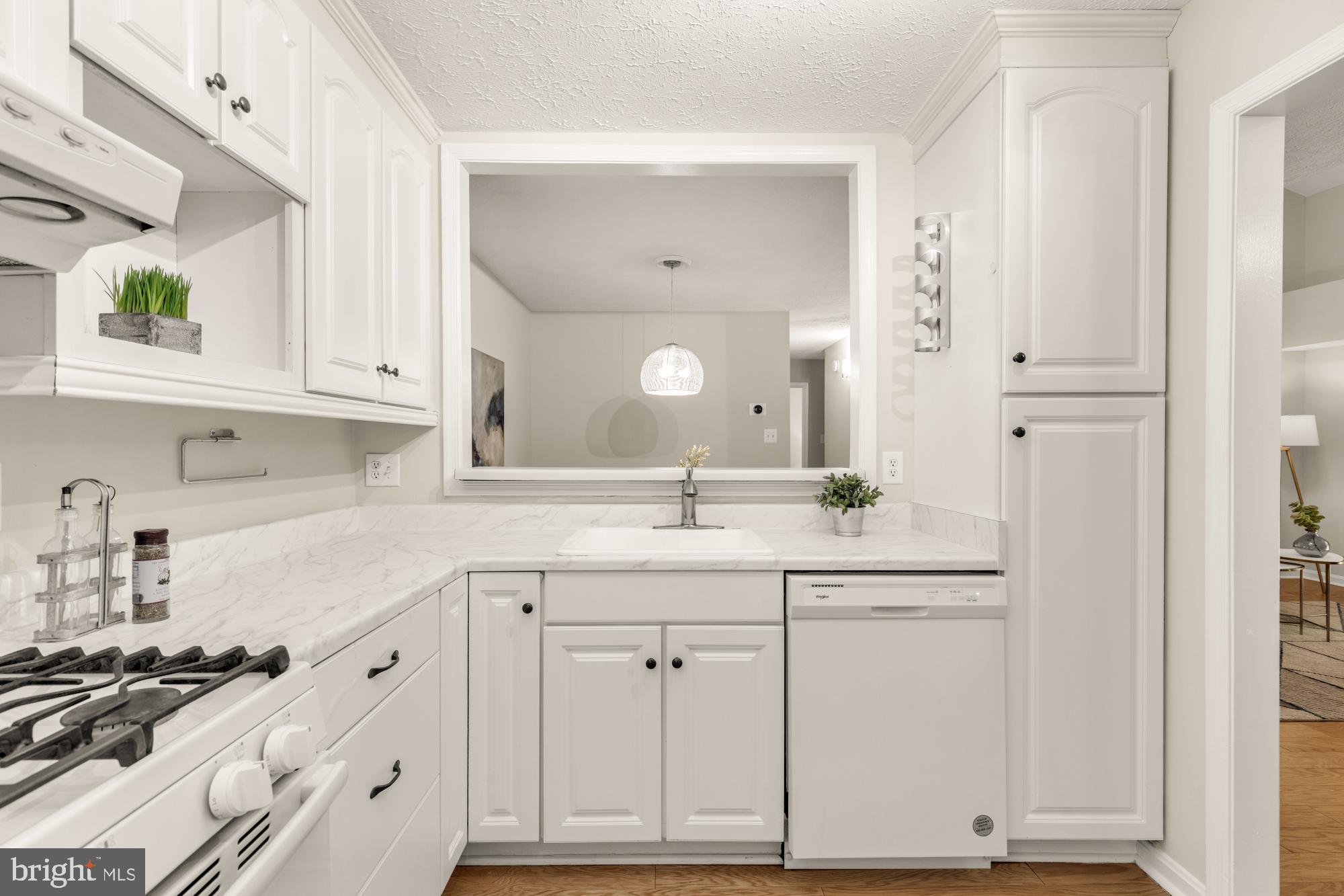 45 Windbrooke Circle, Unit 45 Gaithersburg, MD 20879 - Photo 8 of 29 a kitchen with white cabinets and a sink