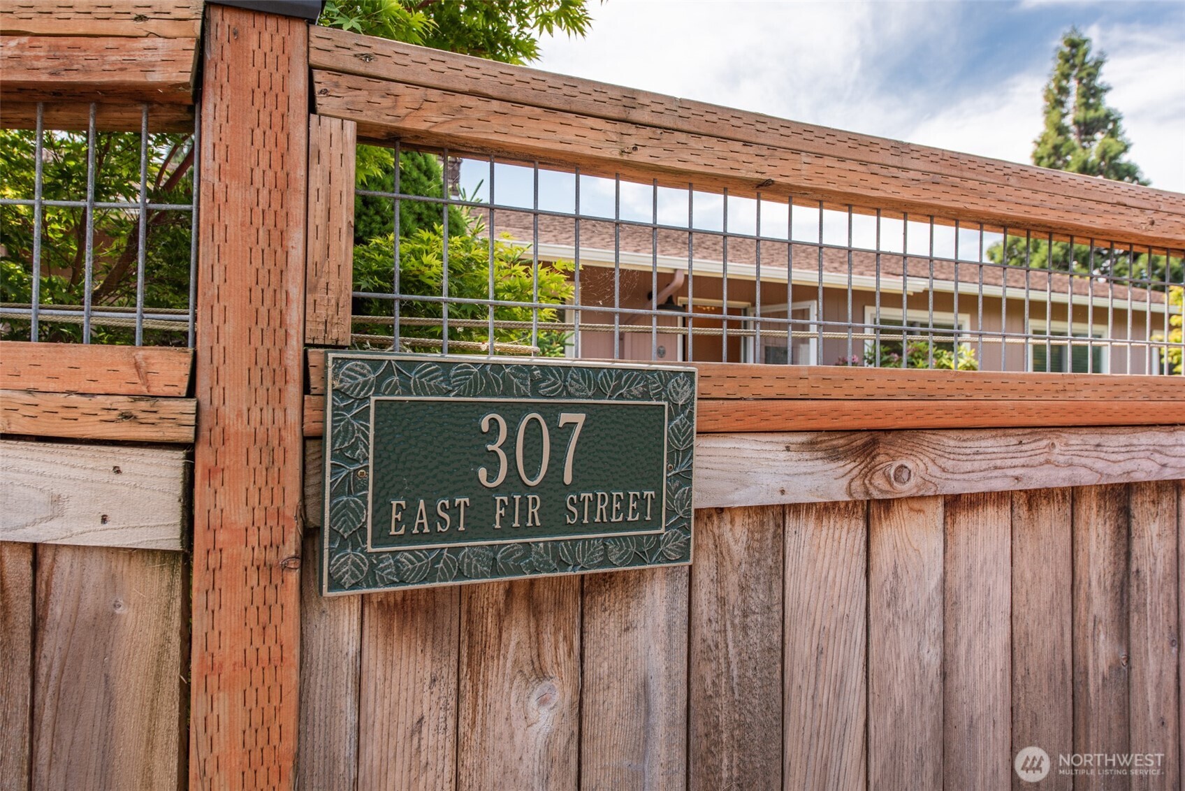307 East Fir Street Sequim, WA 98382 - Photo 3 of 29 a view of outdoor space with a wooden fence