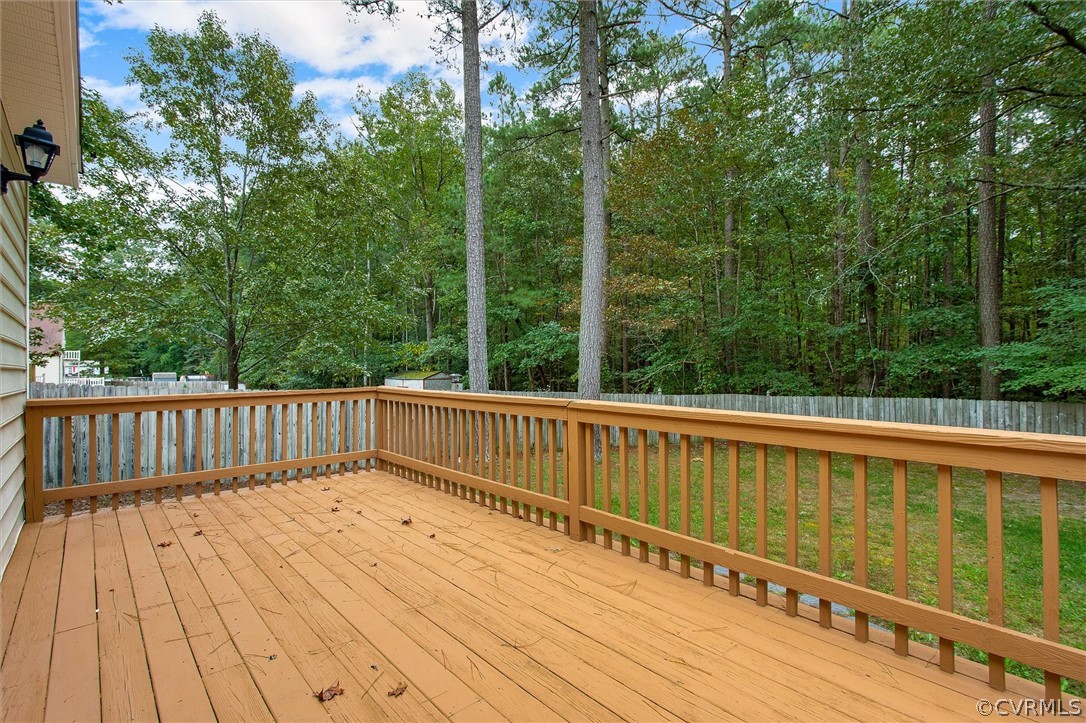 5025 Gention Road Chesterfield, VA 23832 - Photo 28 of 31 Deck has fresh stain.