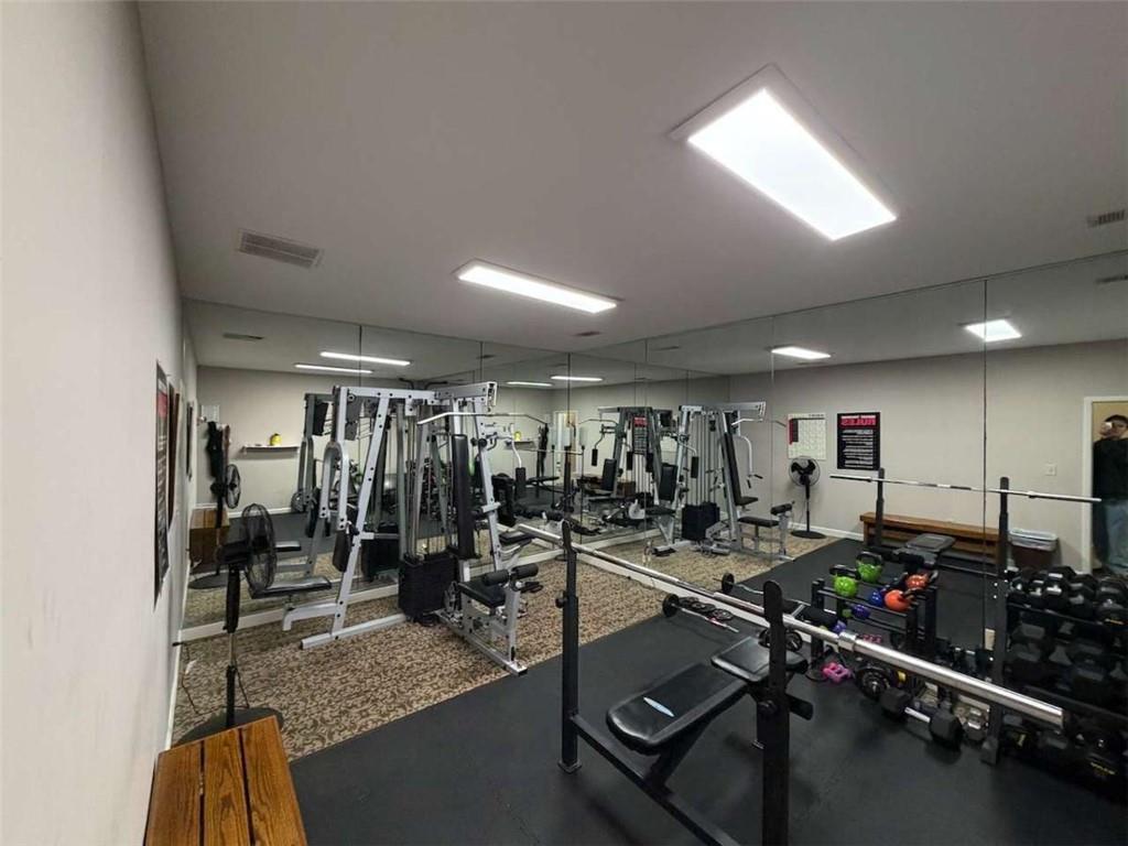 3201 Lenox Road Northeast, Unit 2 Atlanta, GA 30324 - Photo 30 of 39 a view of a room with gym equipment