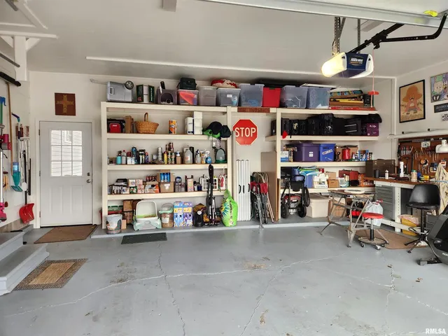 a view of a storage & utility room