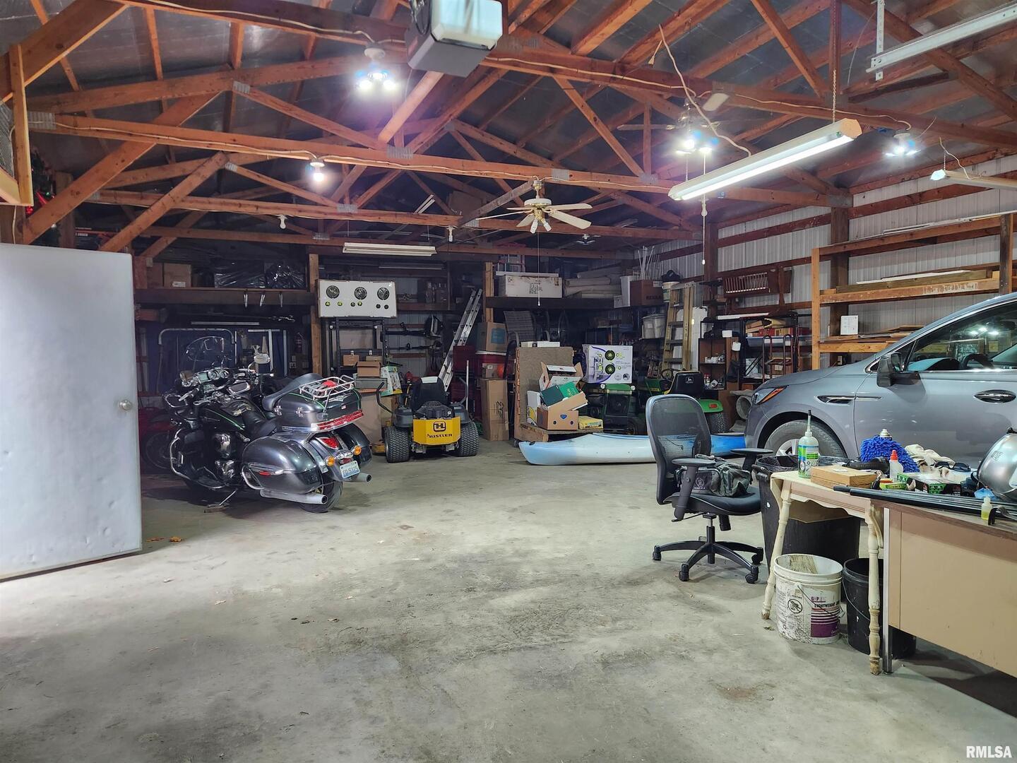 15766 East Tilton Road Ina, IL 62846 - Photo 45 of 59 a view of a room with gym equipment