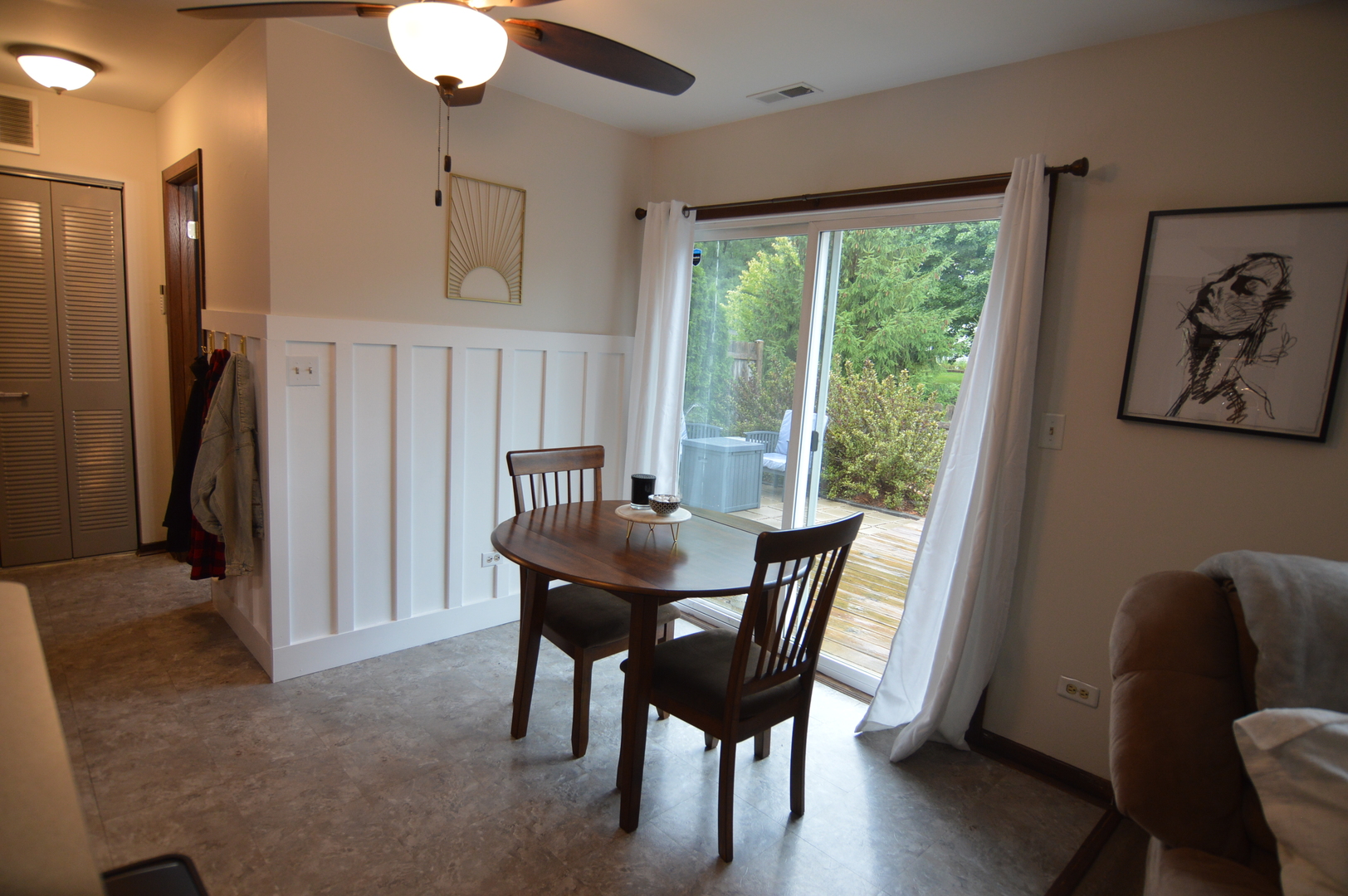 730 Nantucket Way Island Lake, IL 60042 - Photo 9 of 29 a view of a dining room with furniture window and wooden floor