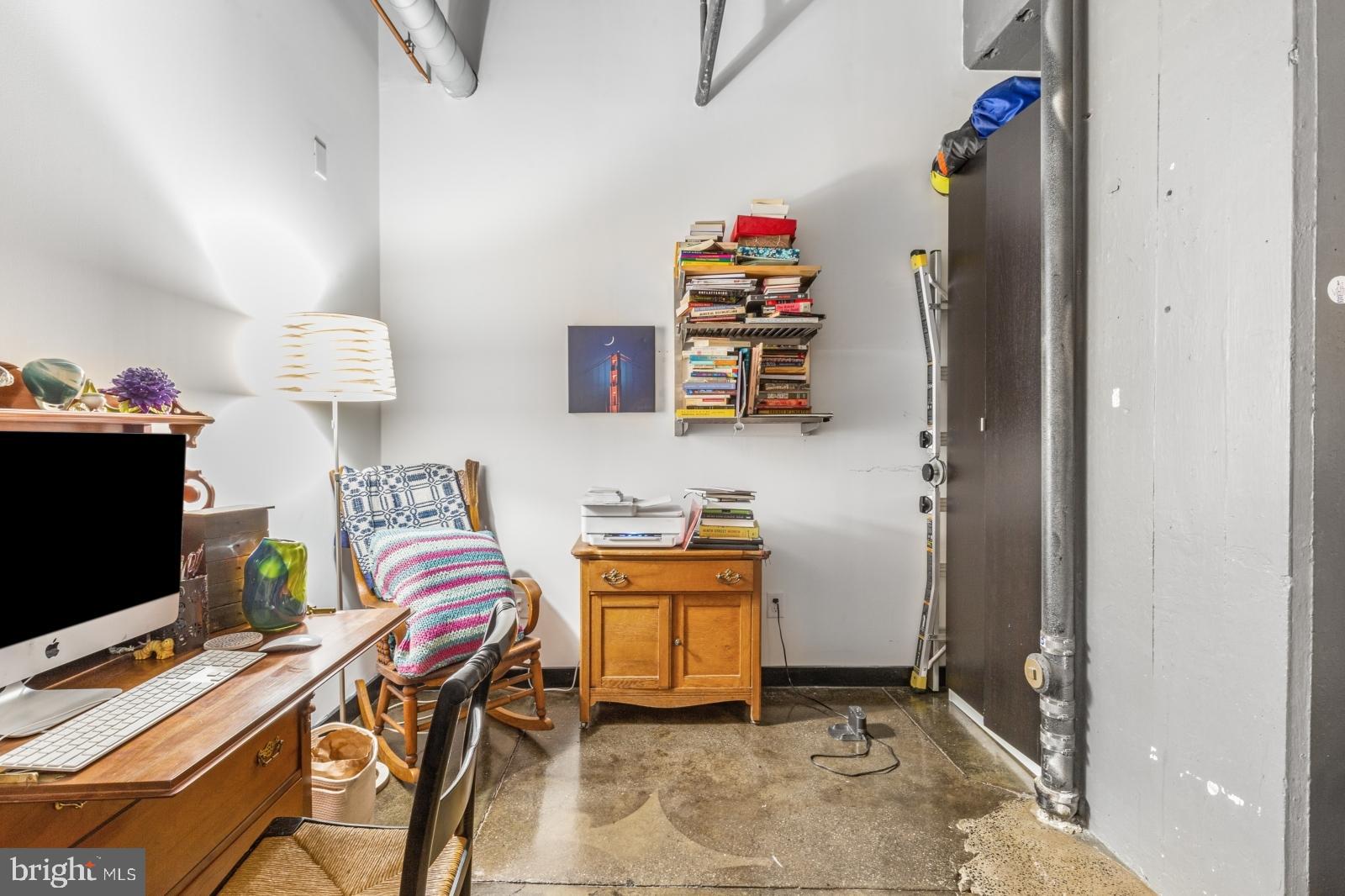 1701 Tulip Street, Unit LL2 Philadelphia, PA 19125 - Photo 11 of 27 a workspace with furniture and window