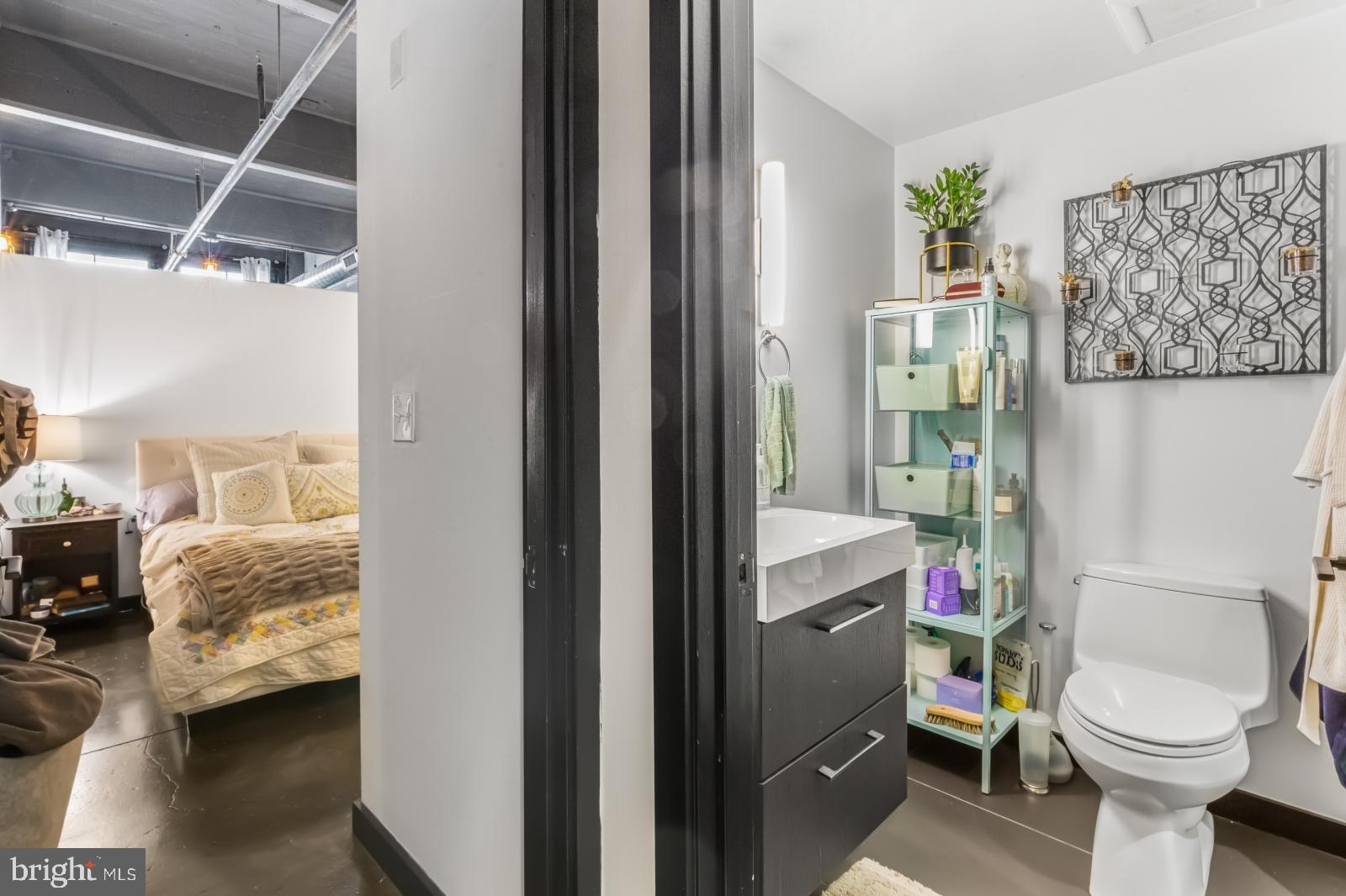 1701 Tulip Street, Unit LL2 Philadelphia, PA 19125 - Photo 14 of 27 a bathroom with a sink toilet and shower