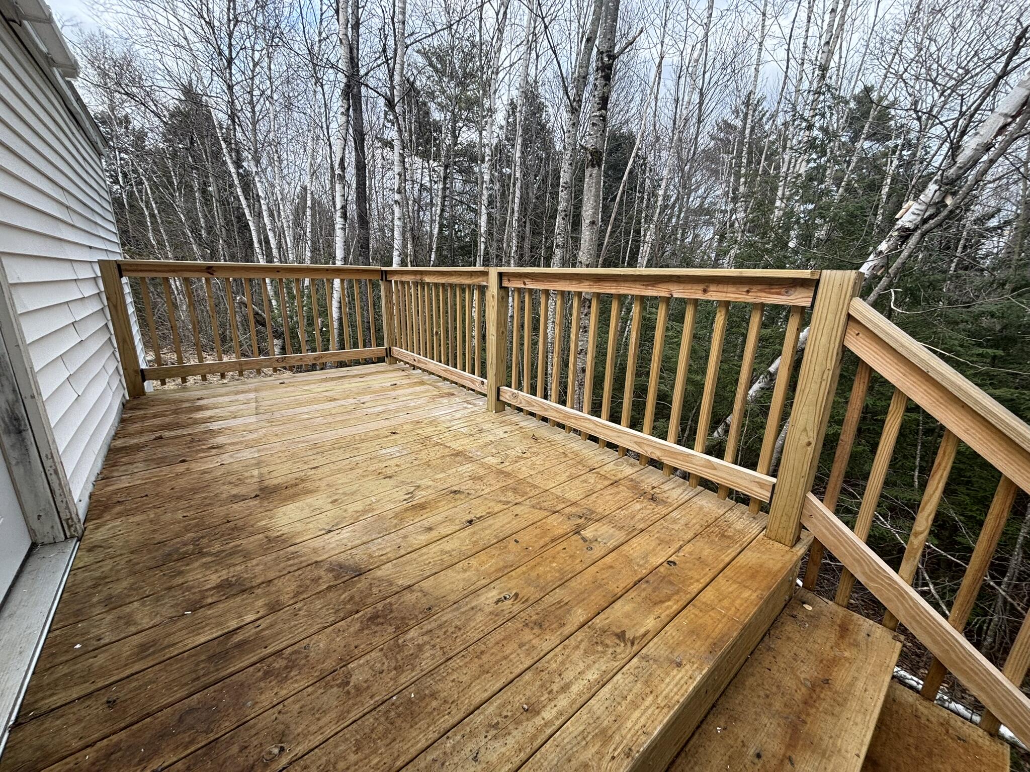 38 Fire Rd DC-1 Mount Vernon, ME 04352 - Photo 23 of 35 23. Back Deck