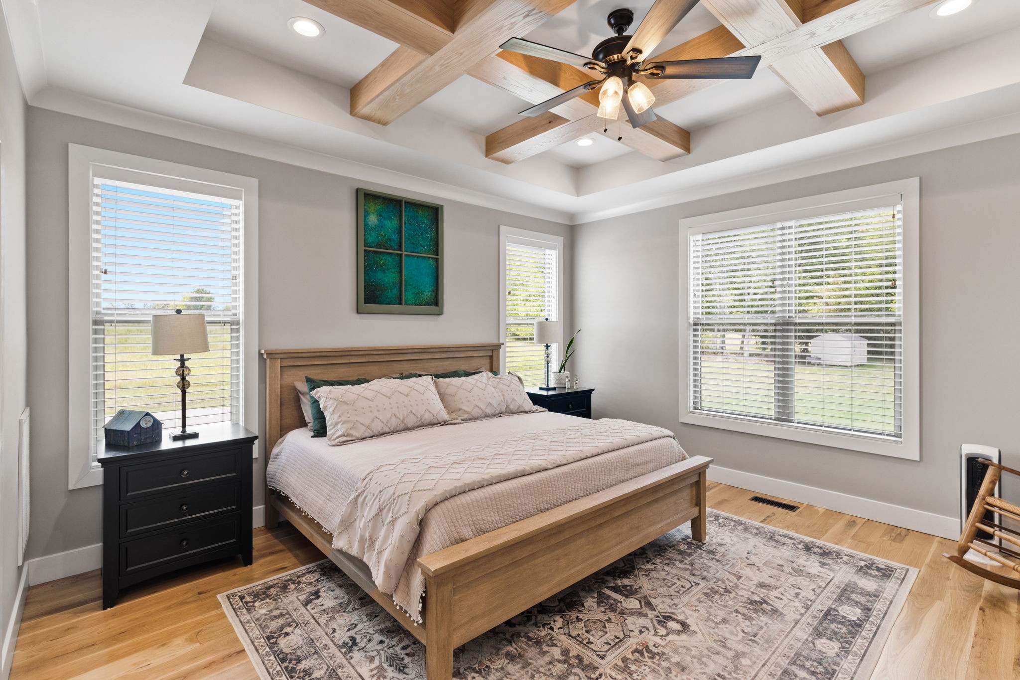 5651 Flewellyn Road Springfield, TN 37172 - Photo 19 of 55 a bedroom with a large bed and a window