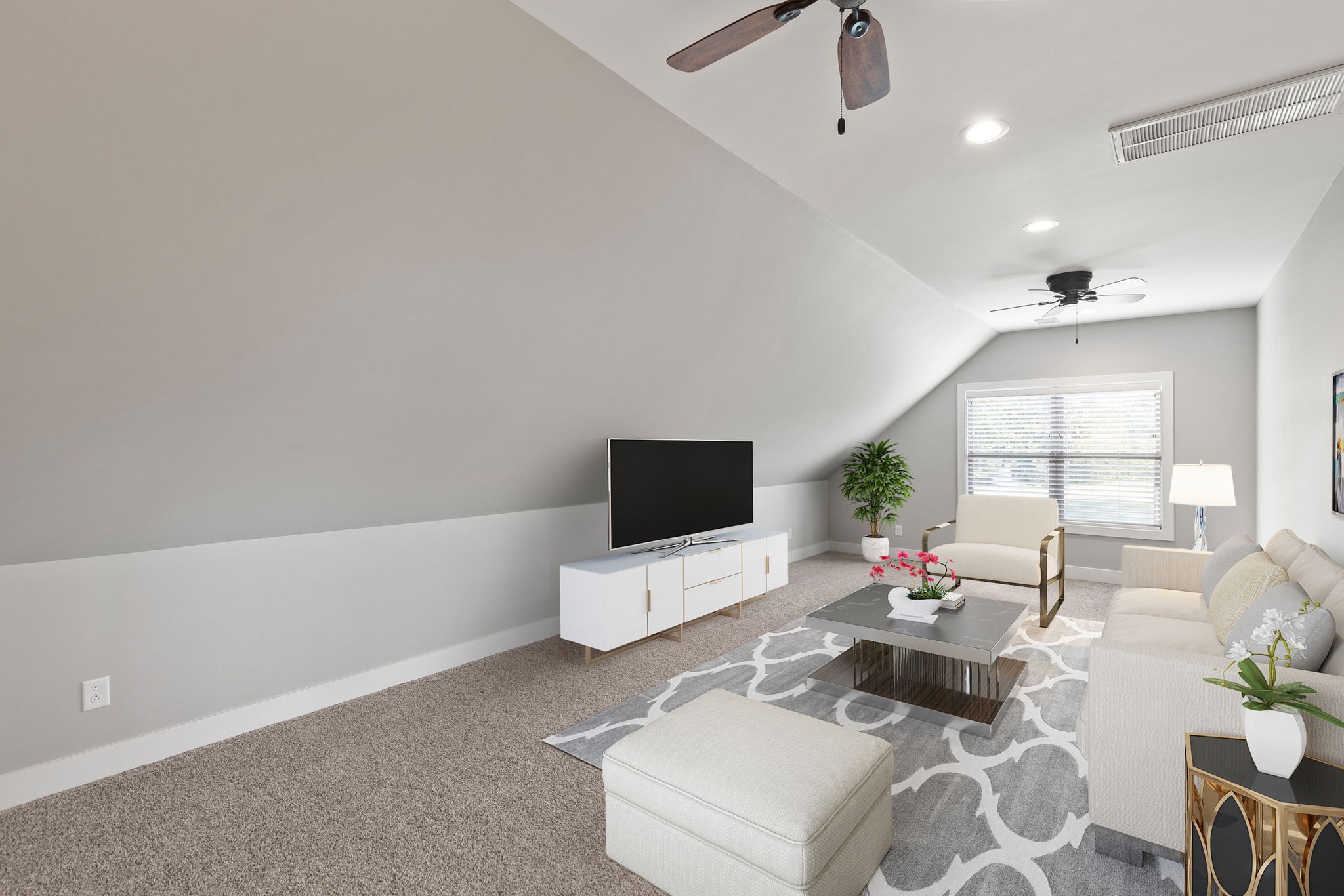 5651 Flewellyn Road Springfield, TN 37172 - Photo 31 of 55 a living room with furniture and a flat screen tv