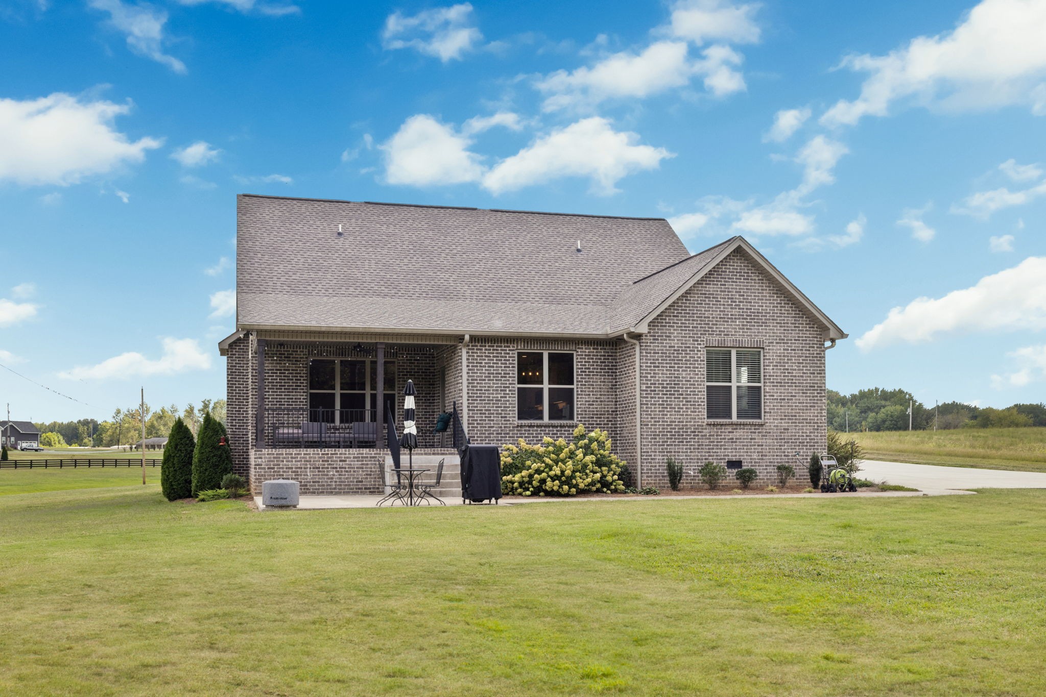 5651 Flewellyn Road Springfield, TN 37172 - Photo 50 of 55 a front view of house with yard and lake view